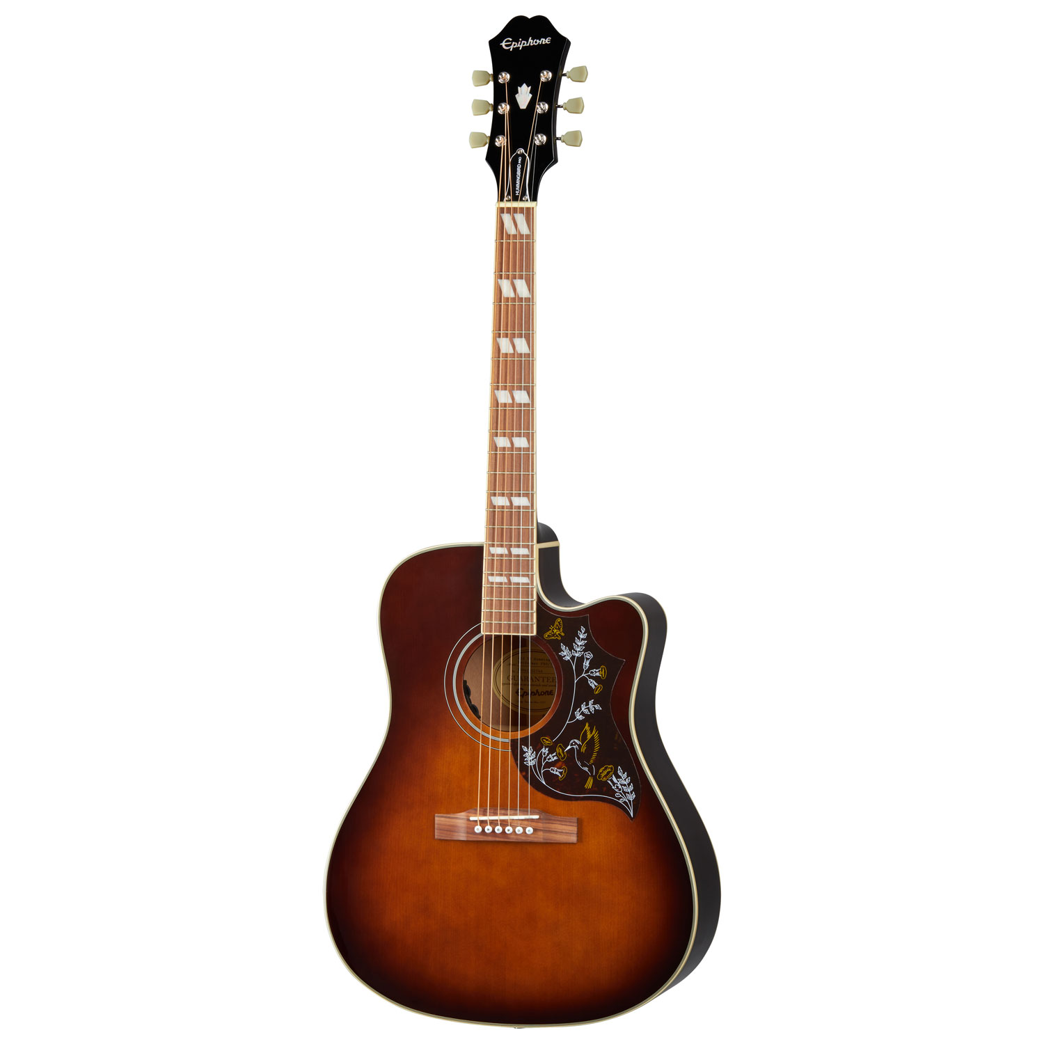 Epiphone Hummingbird Performer PRO Limited Edition Acoustic/Electric Guitar (EEHBTSNH3) - Tobacco Sunburst - Only at Best Buy