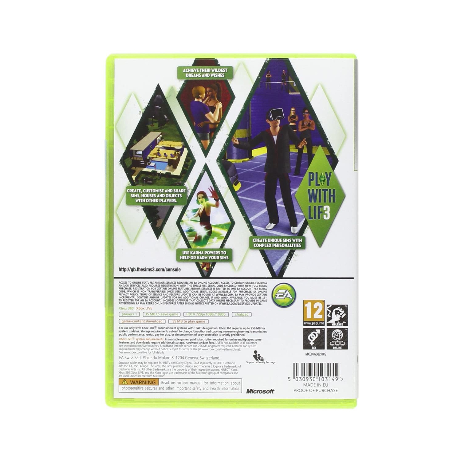 Les Sims 3 [Xbox 360]