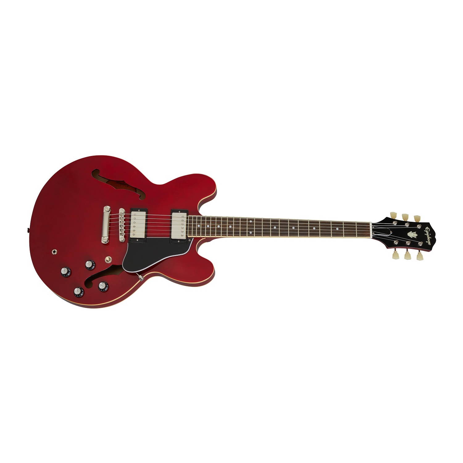 Epiphone inspirée par la Gibson ES-335 - cerisier