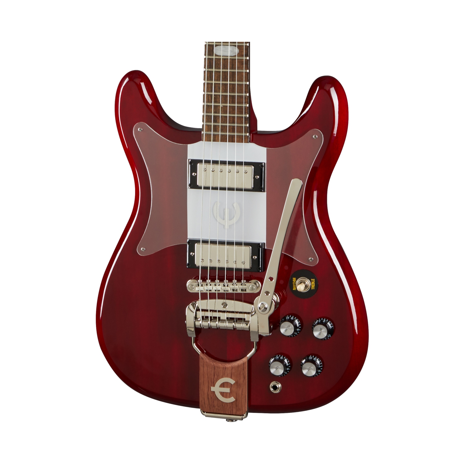 Micro Crestwood Custom avec cordier Tremtone d’Epiphone - cerisier