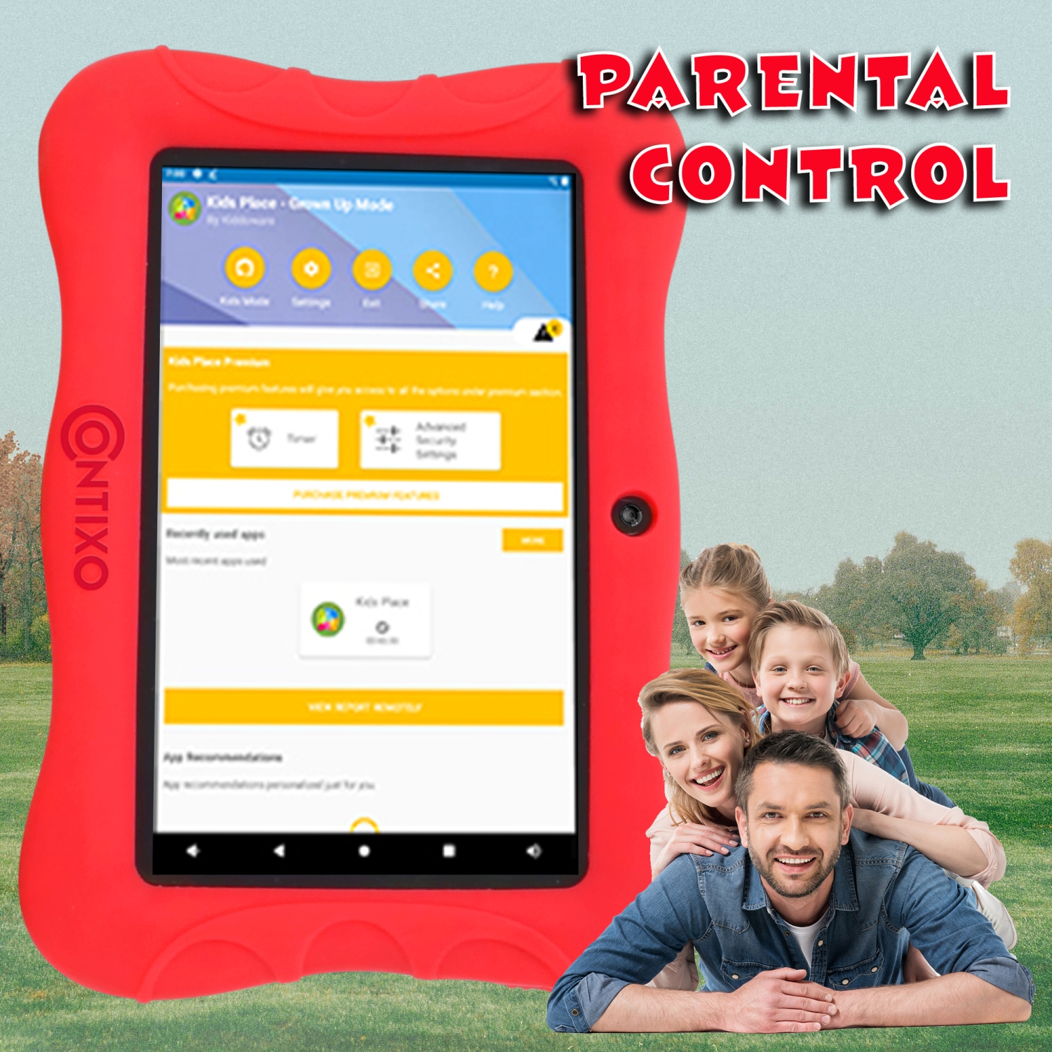 Contixo V9 Kids Tablet, 7" Inch HD, Wi-Fi , Educational Apps Pre-Installed, Parental Control - Android 11, 16GB, Learning Tablet for Kids Ages 3-7