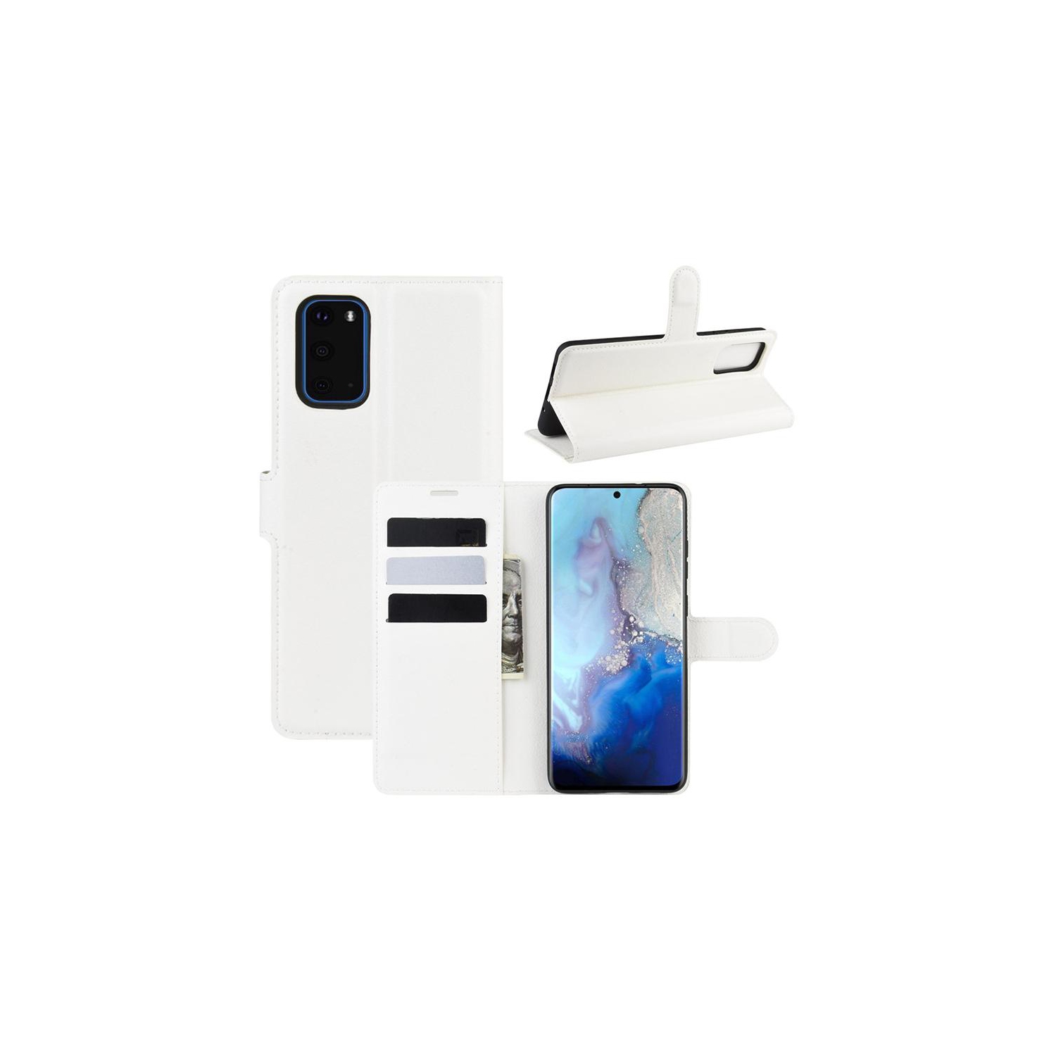 PANDACO Étui portefeuille pour Samsung Galaxy S20+