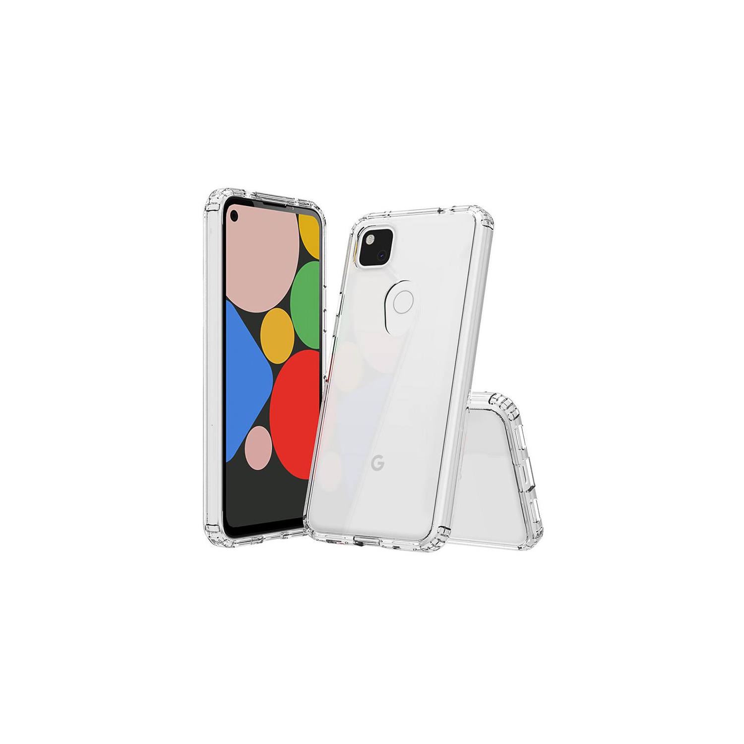 PANDACO Étui rigide ajusté pour Google Pixel 4a