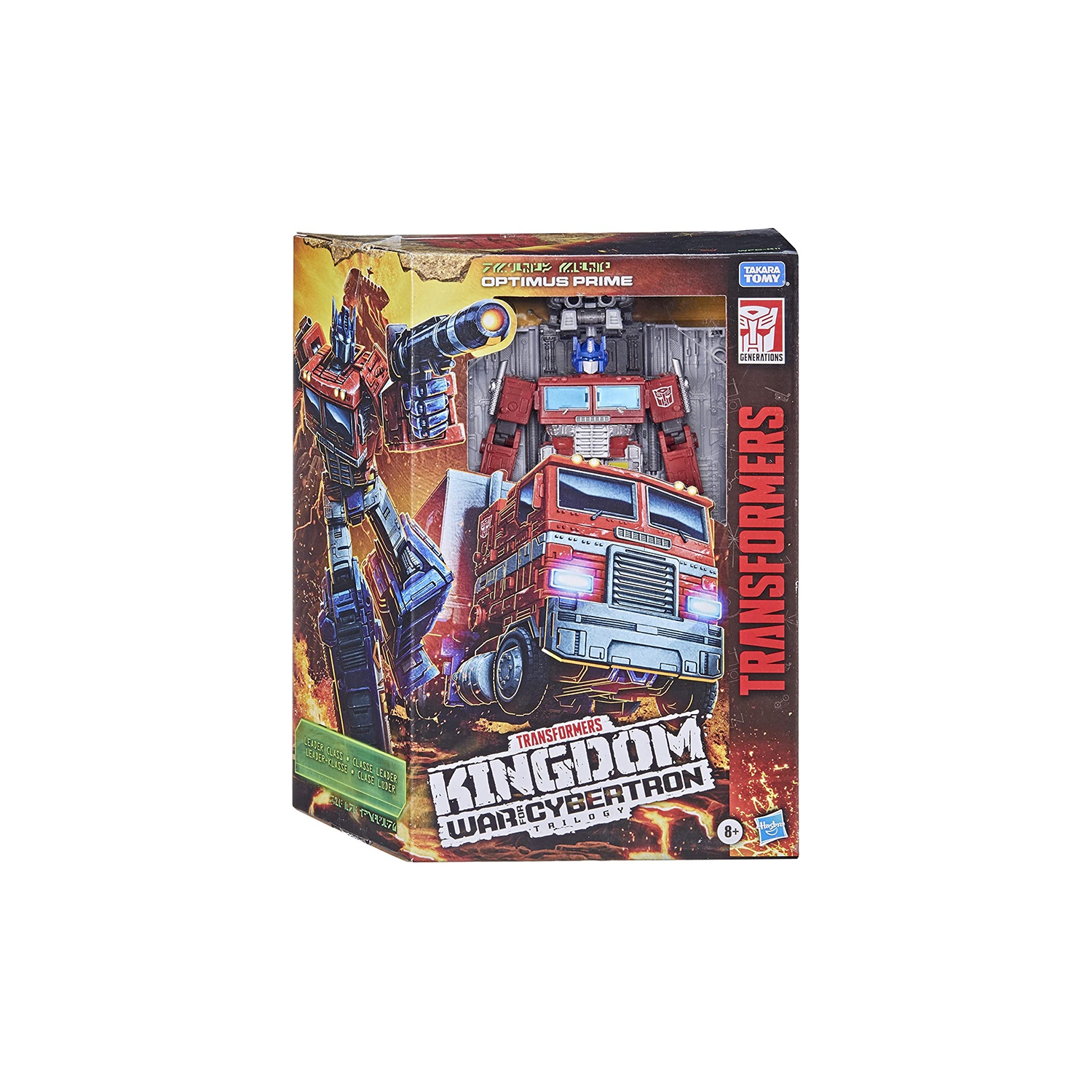 Transformers War For Cybertron Kingdom 8 Inch Action Figure Leader Class Wave 1 - Optimus Prime