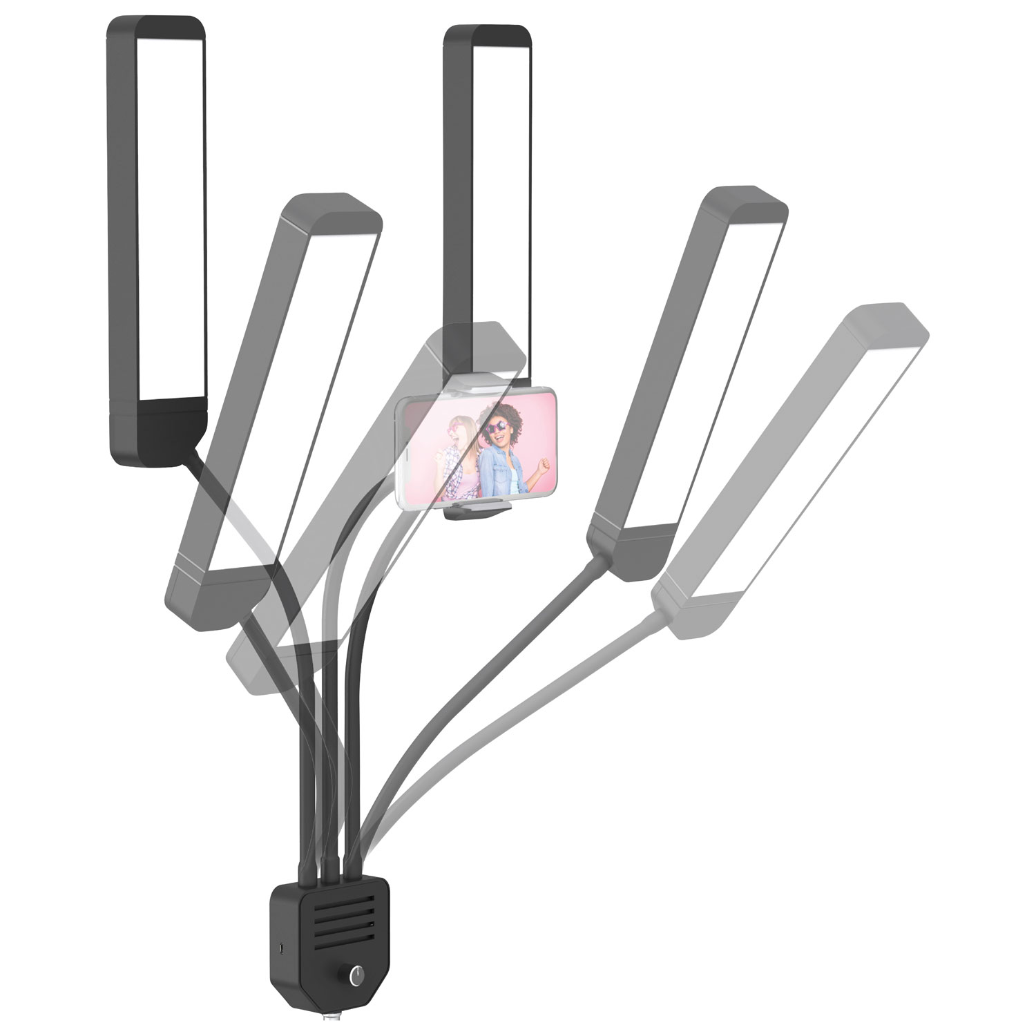 Digipower LED Flexible 2-Arm Light Bar