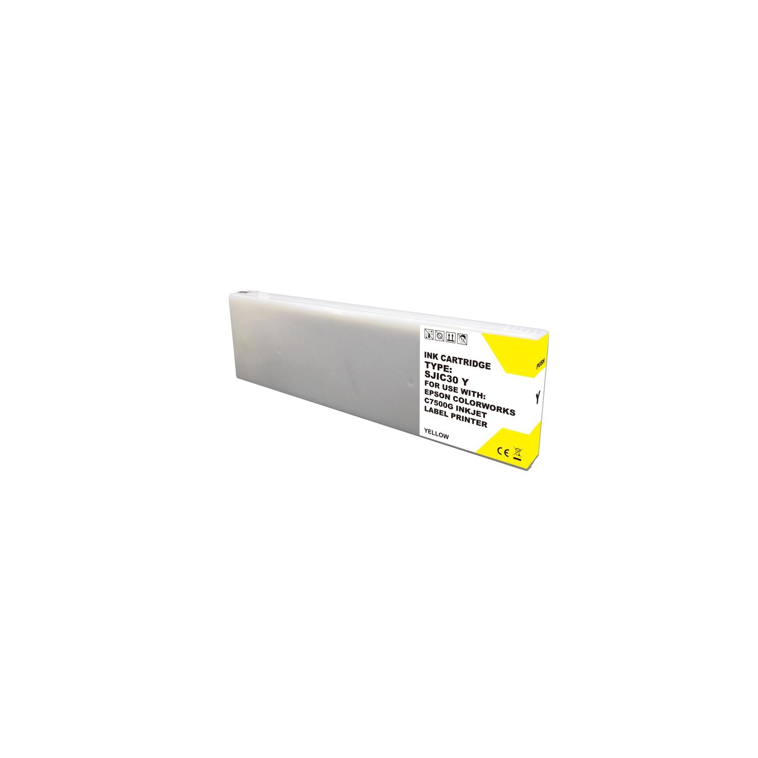 Compatible Epson TM-C7500 SJIC30P Yellow Ink Cartridge by Superink
