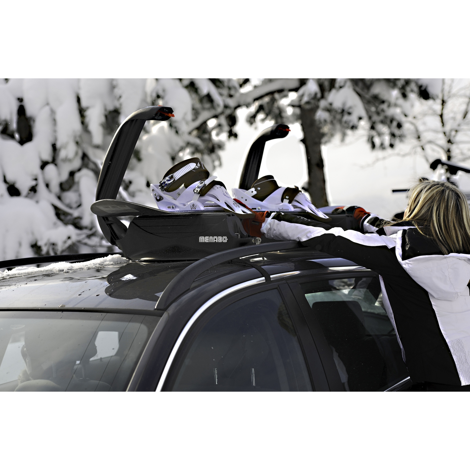 Menabo Aconcagua Roof Ski Carrier