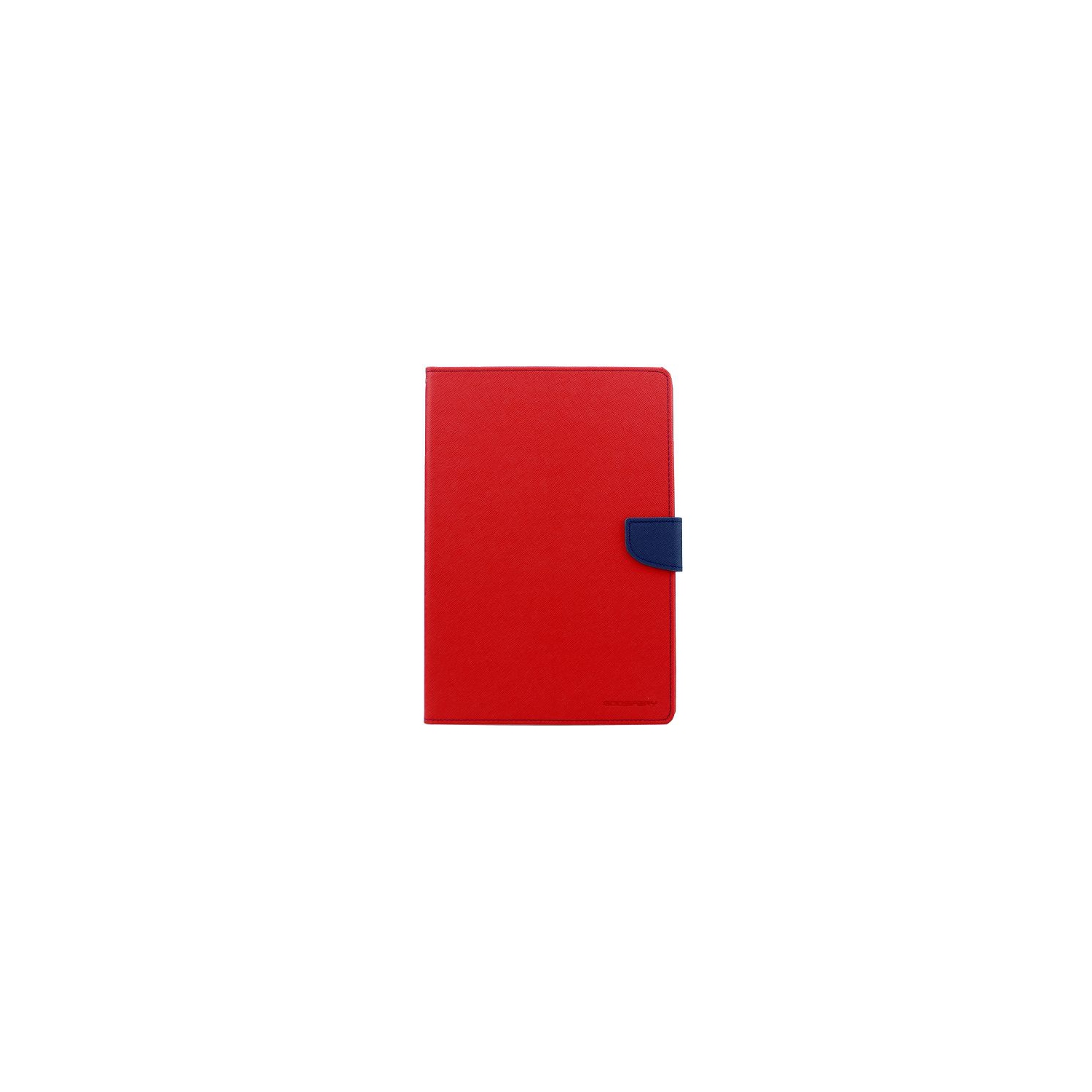 TopSave Goospery FANCY Card Holder Fabric+TPU Folio Flip Tablet Cover For iPad Air 2(2014), Red