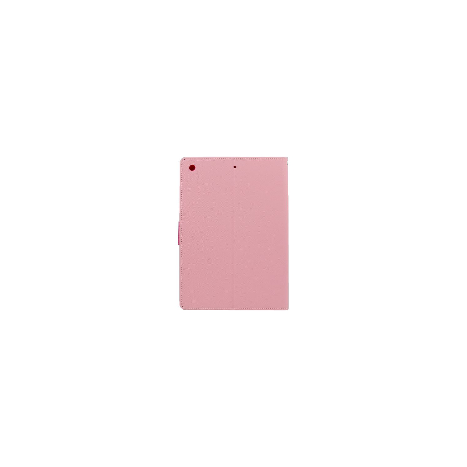 TopSave Goospery FANCY Card Holder Fabric+TPU Folio Flip Tablet Cover For iPad 10.2" 7th Gen(2019), Baby Pink