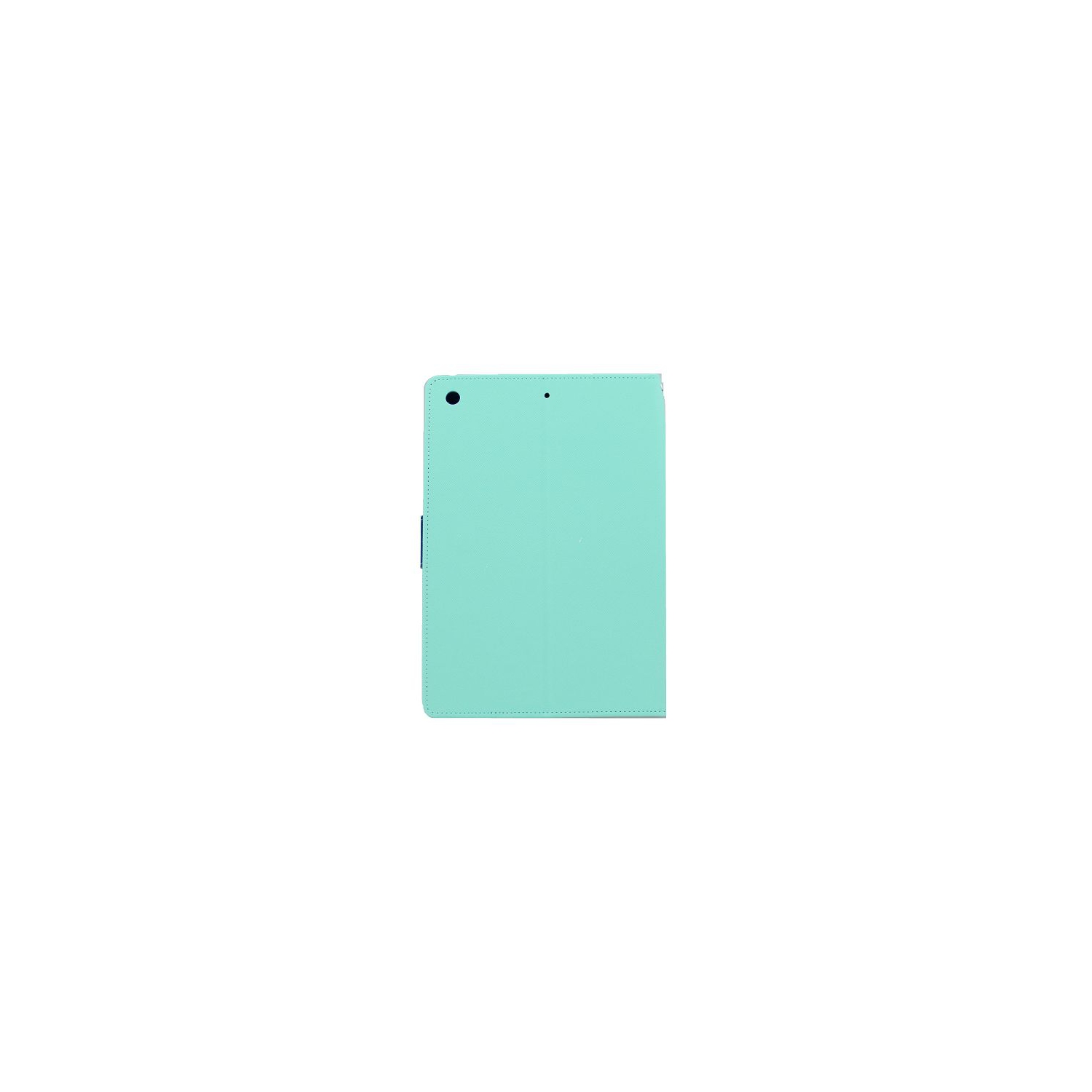 TopSave Goospery FANCY Card Holder Fabric+TPU Folio Flip Tablet Cover For iPad 2 3 4(2011-2012), Teal