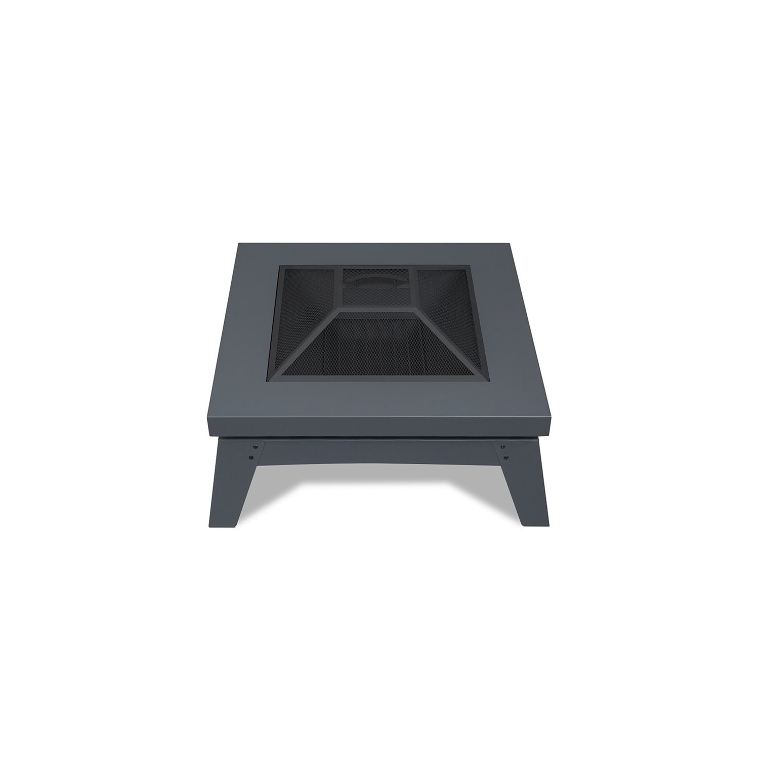 Real Flame Breton Wood Burning Fire Pit in Gray