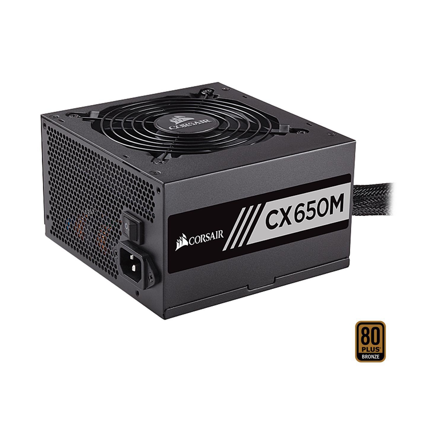 Corsair Bloc d'alimentation semi-modulaire ATX CX650M CP-9020103-NA
