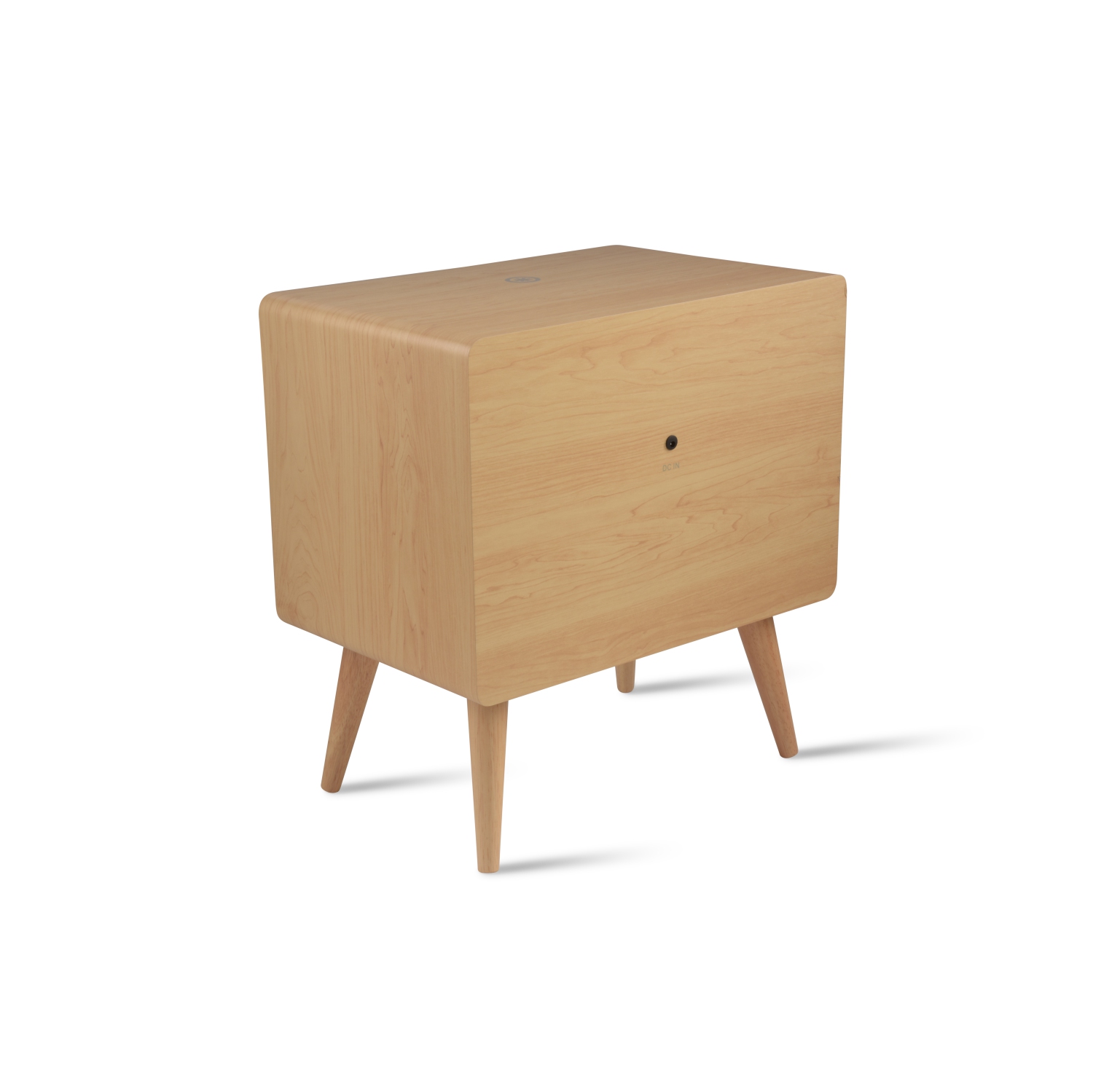 VOICI RALPH LE BUREAU POUR LA MAISON INTELLIGENT Chargeur sans fil Qi de KOBLE avec haut-parleurs Bluetooth de couleur naturelle