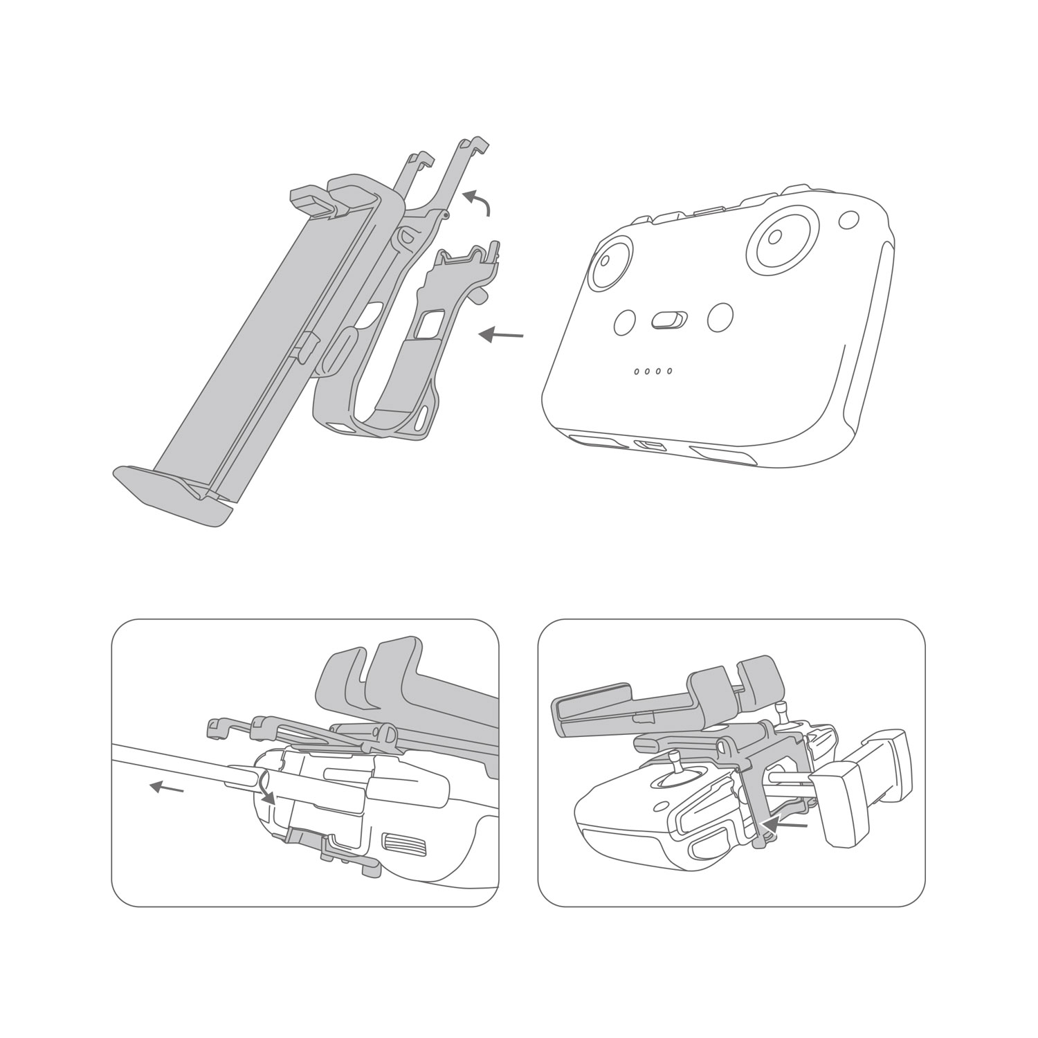 Porte-tablette de VCUTECH pour Mini 2/Mavic Air 2