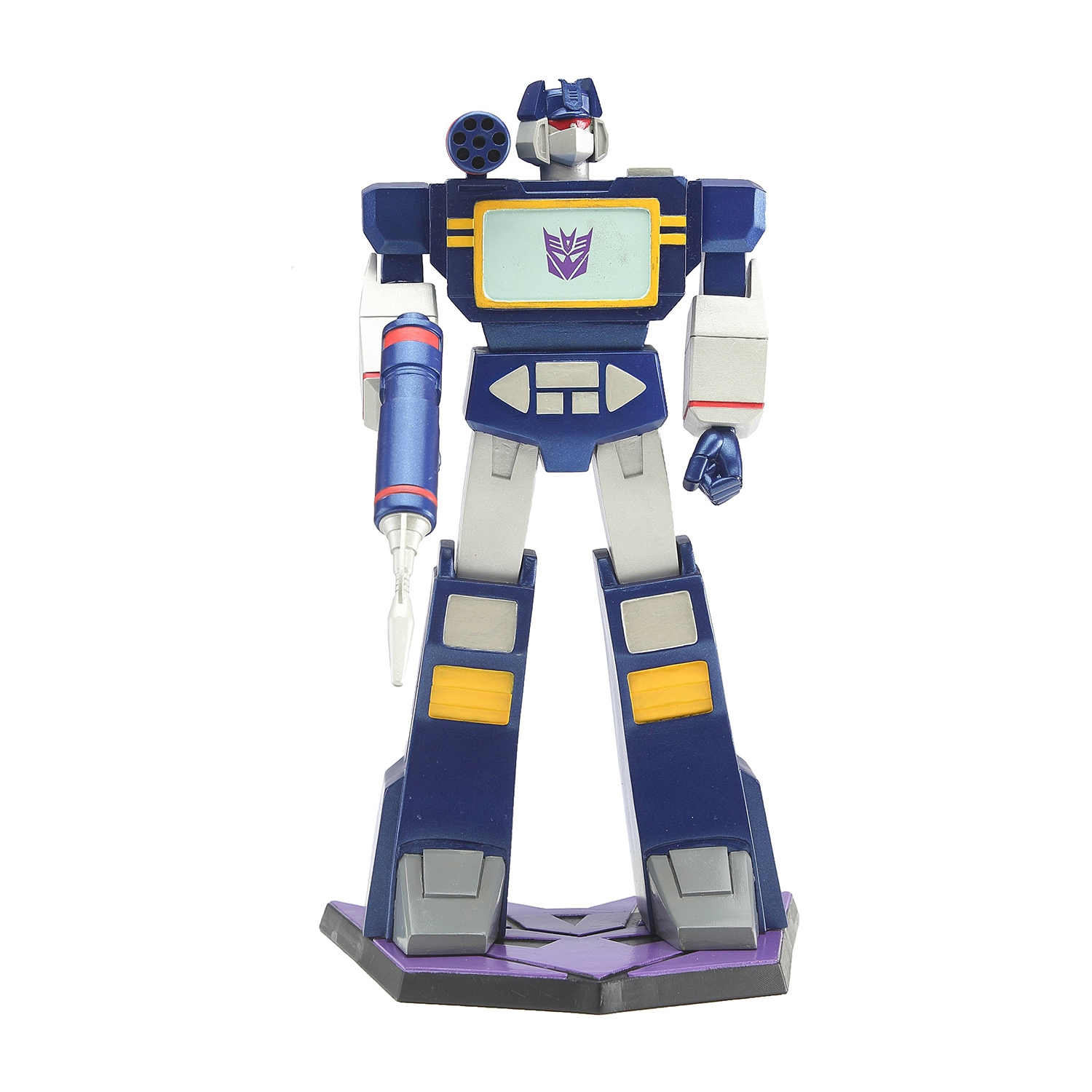 Transformers Collectors 9 Inch Statue Figure PVC - Soundwave G1