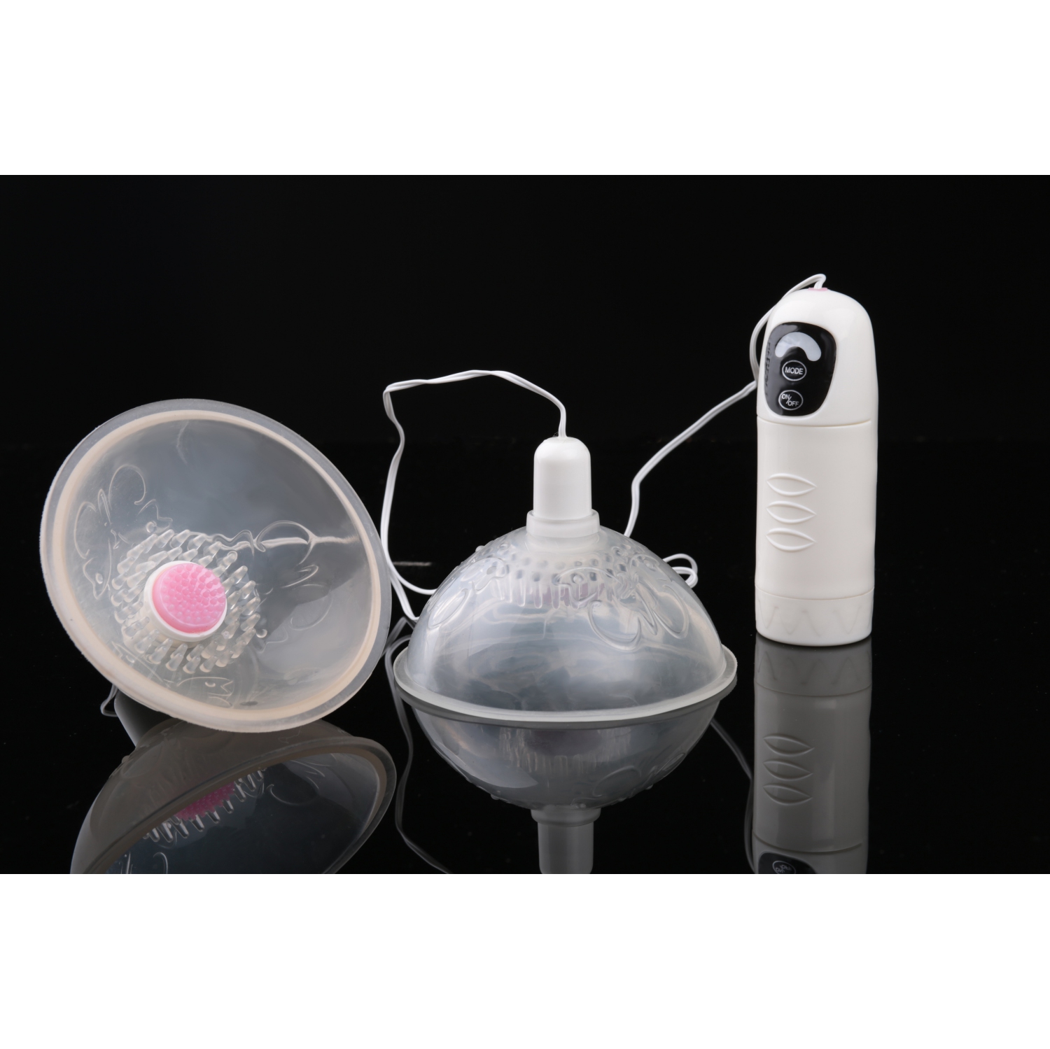 Stimulateur du sein et lève-lait professionnel Sticula Lifestyle Electric – à utiliser à la fin de l'allaitement – blanc transparent