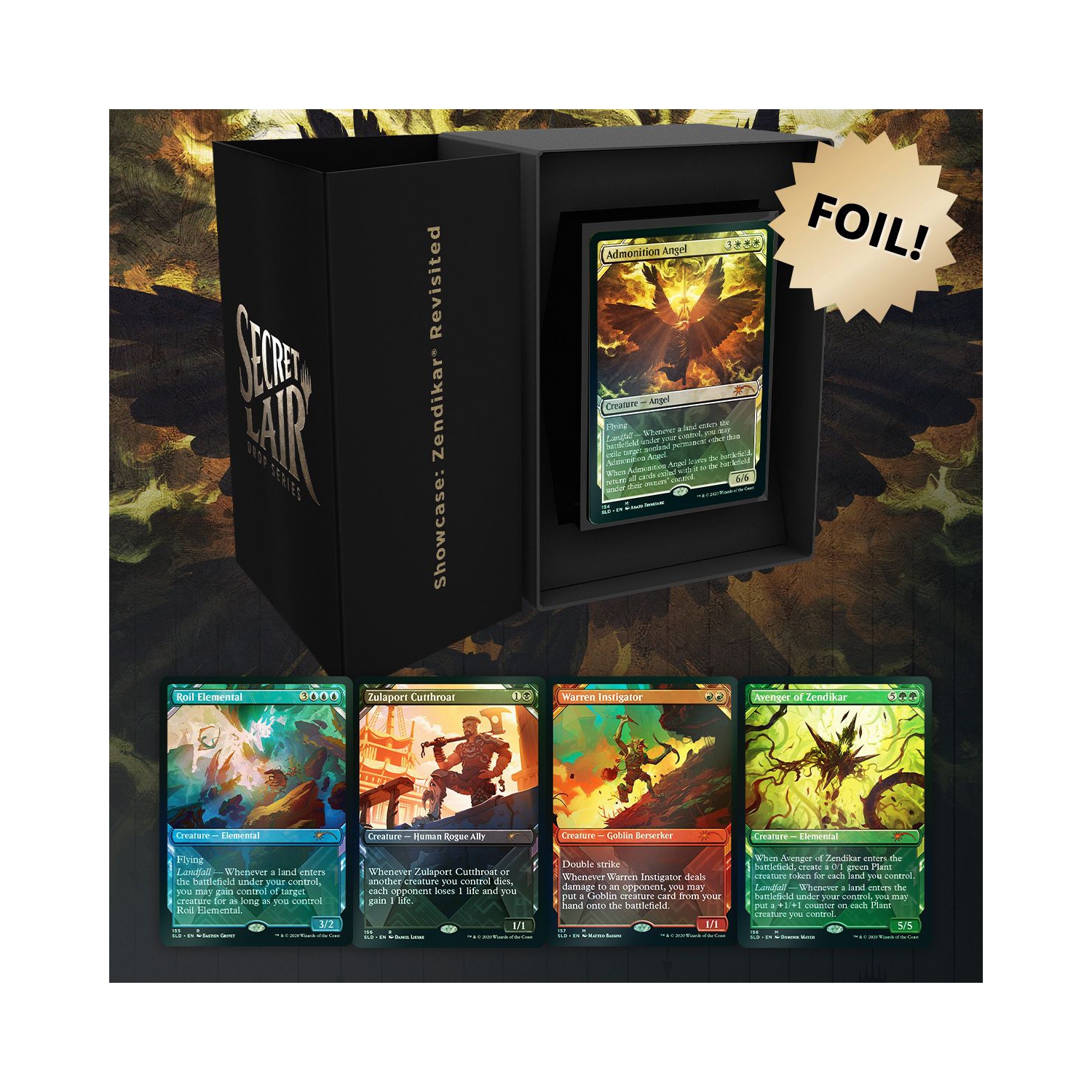 Magic: The Gathering TCG - Secret Lair Drop Series - Showcase: Zendikar Revisited - Foil