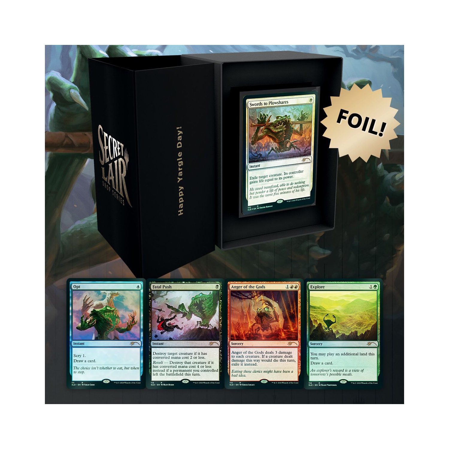 Magic: The Gathering TCG - Secret Lair Drop Series - Happy Yargle Day! - Foil