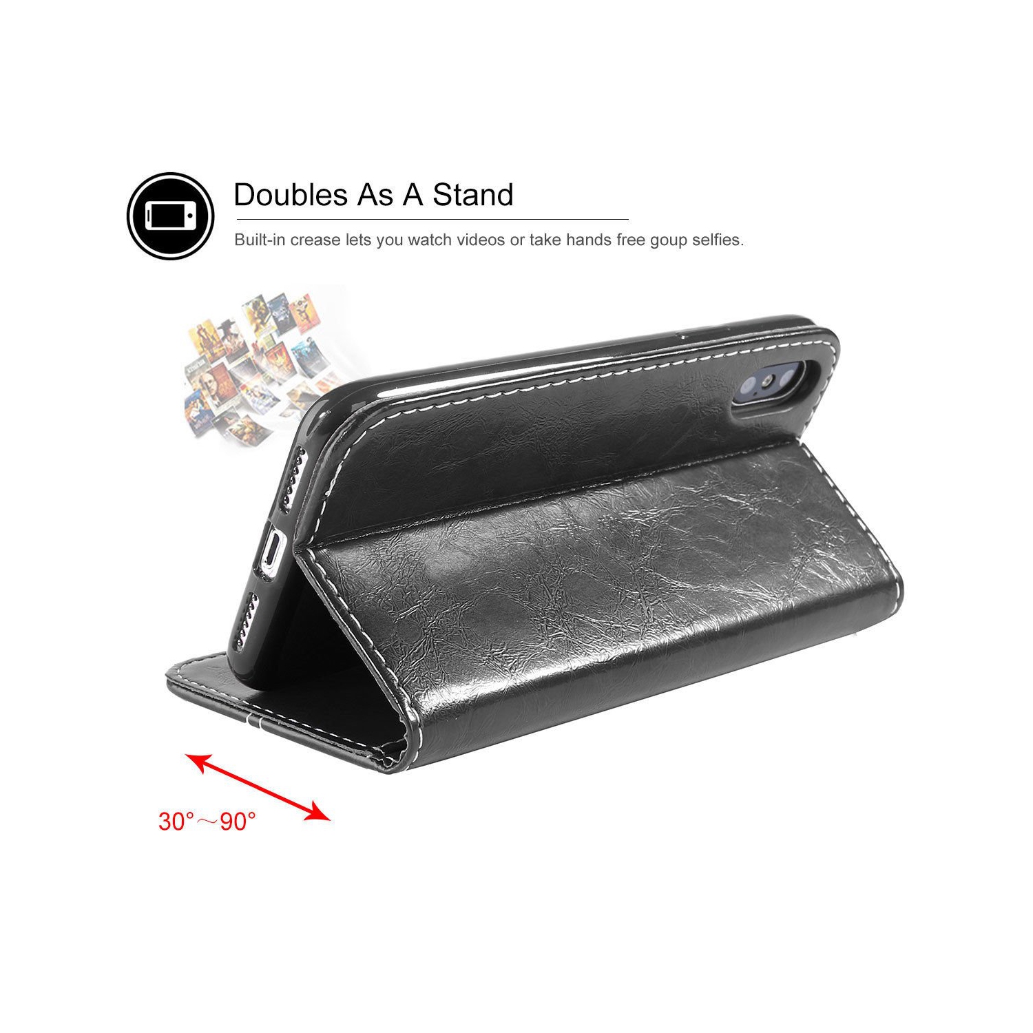 Luxury Magnetic Flip Cover Stand Wallet Leather Case For Samsung Galaxy S20 FE