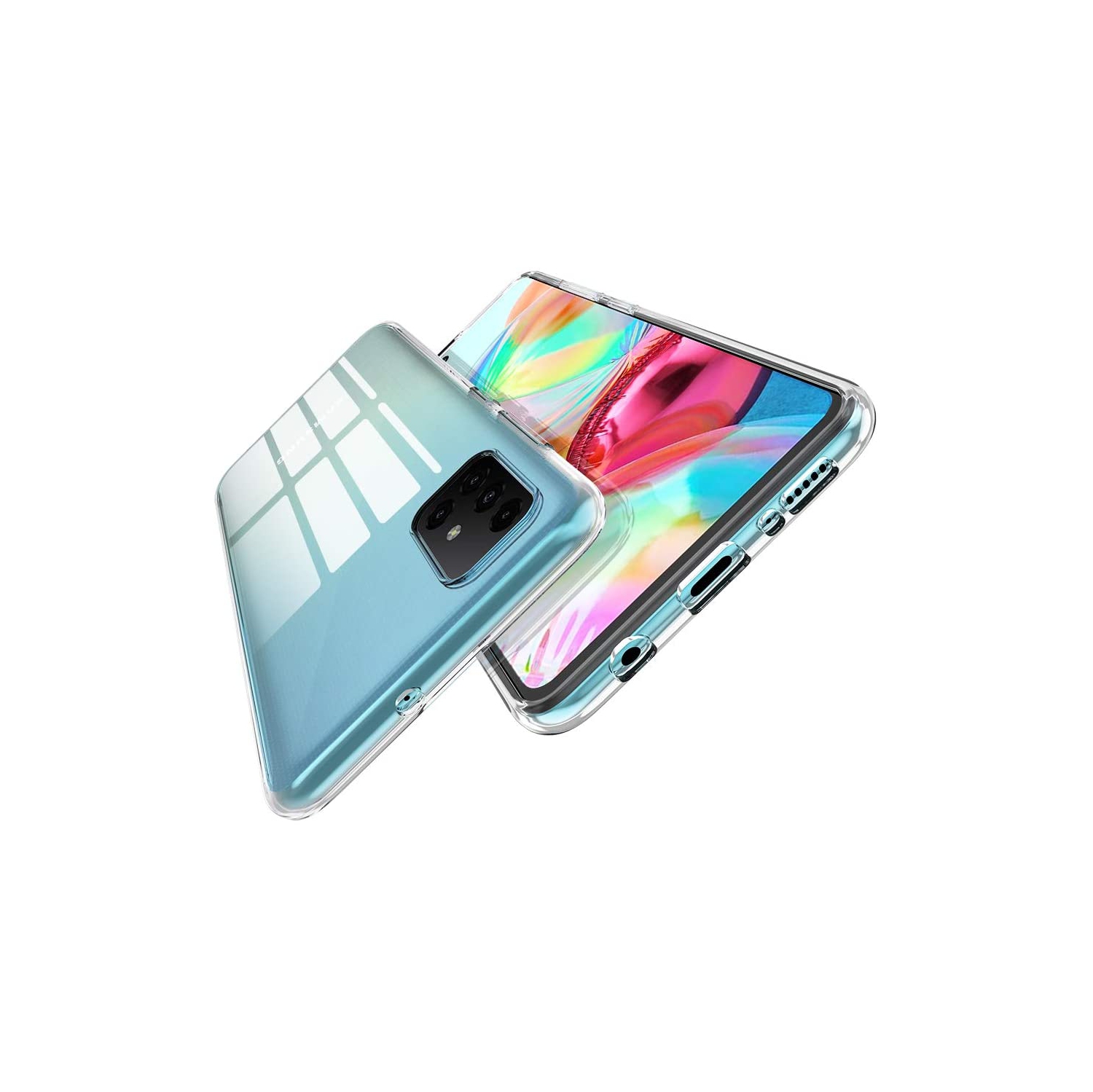 Bumper Case Clear Soft TPU Transparent Cover For Samsung Galaxy Note 20 Ultra