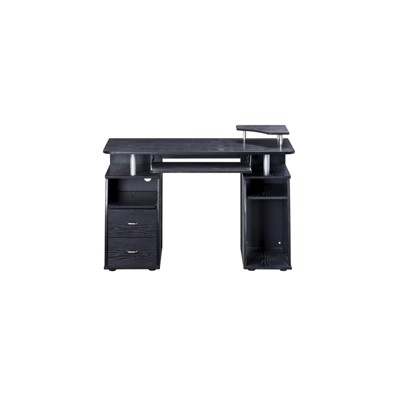 Bureau d’ordinateur en bois Pemberly Row, fini espresso