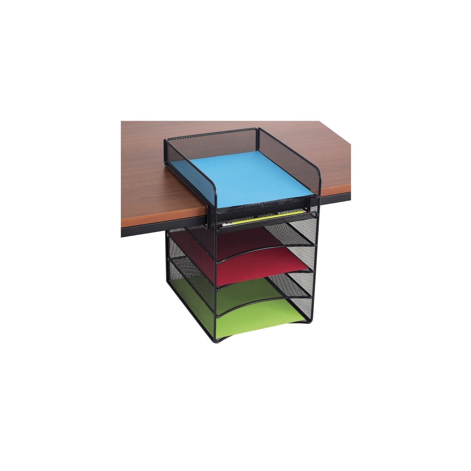 Range-tout horizontal à suspendre Scranton & Co, noir