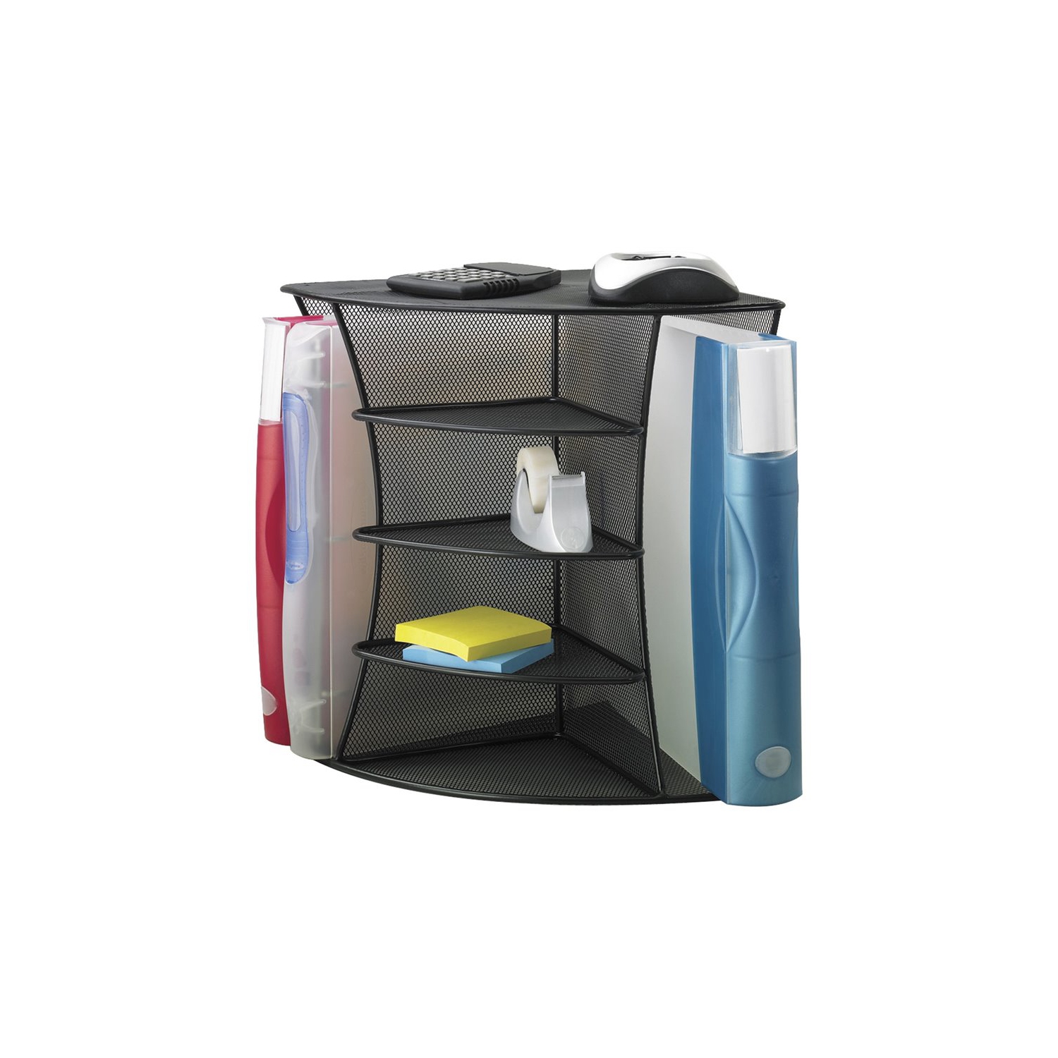 Classeur de bureau en filet Pemberly Row, noir