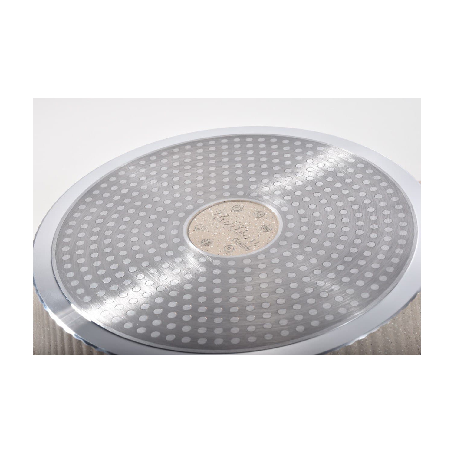 BARITON CASSEROLE 32CM/12.5" DIE-CAST ALUMINIUM WITH GLASS LID NON- STICK