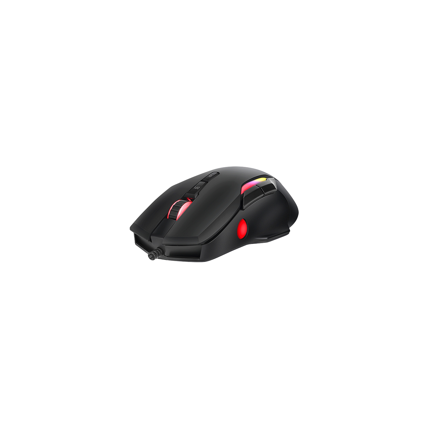 Marvo Pro - Souris de Jeu Optique Filaire à 8 Boutons, DPI: 1000/2000/3000/6000/8000/10000, Rétro-Éclairage RGB