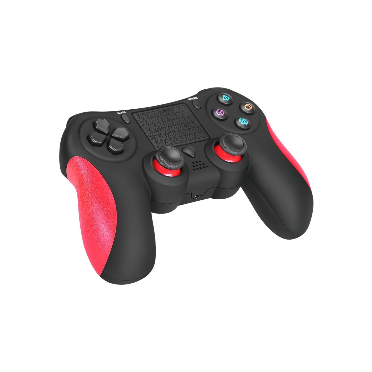 Marvo Pro - Wireless Gamepad with Dual Vibration, 6-Axis Sensor and 3.5mm Headphone Jack, Black
