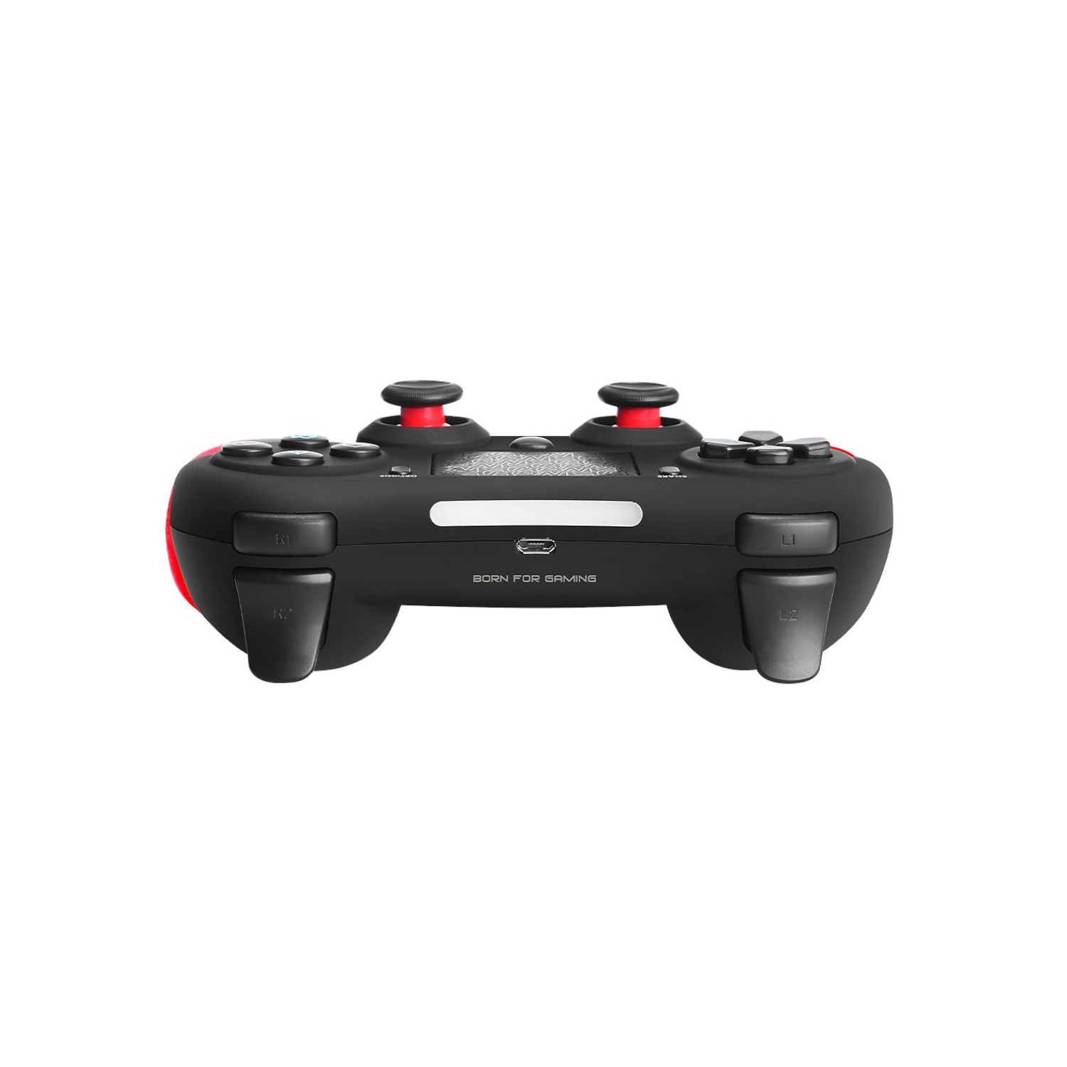 Marvo Pro - Wireless Gamepad with Dual Vibration, 6-Axis Sensor and 3.5mm Headphone Jack, Black
