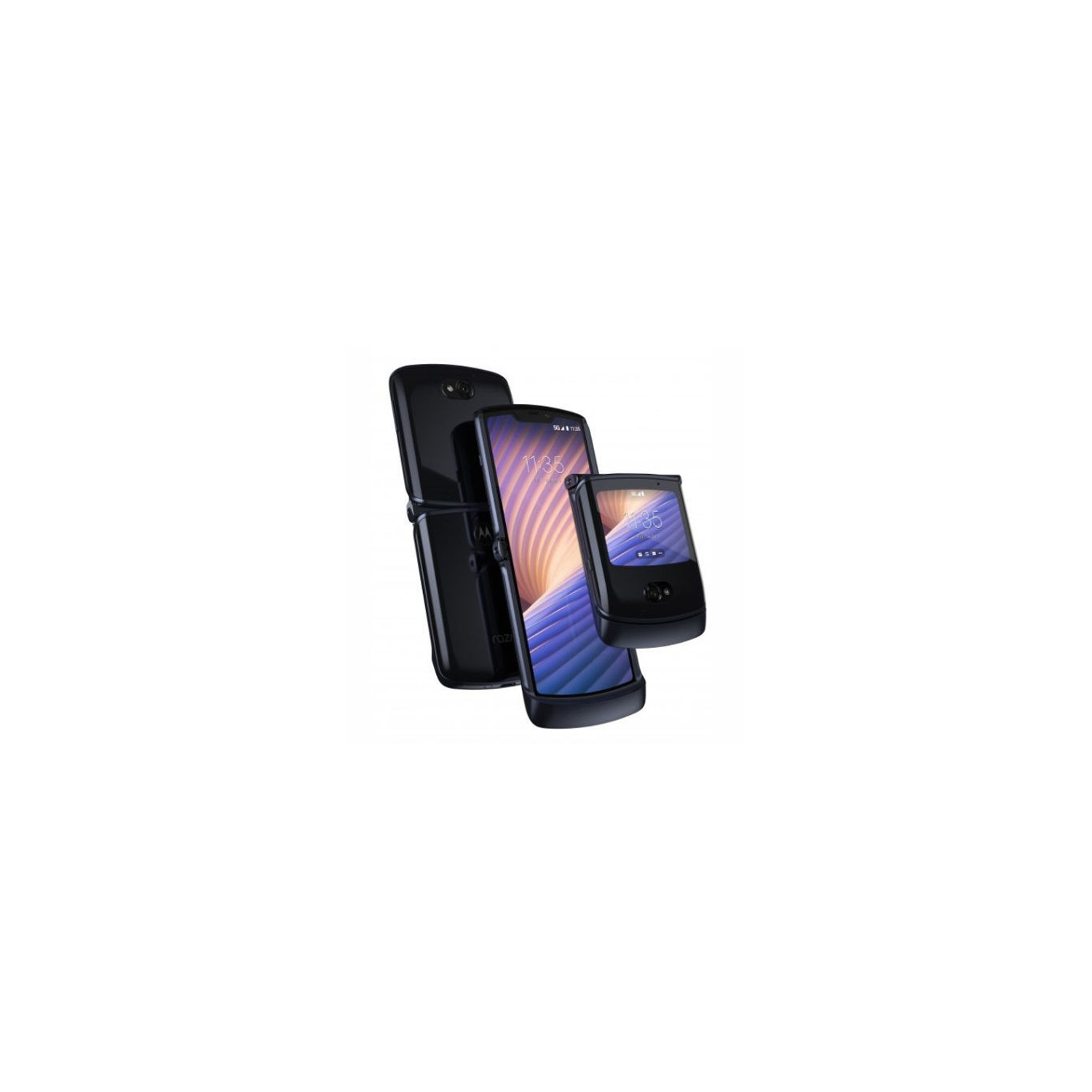 Refurbished (Excellent) - Motorola Razr Unlocked Android Smartphone - Black - Certified Refurbished (Like New)
