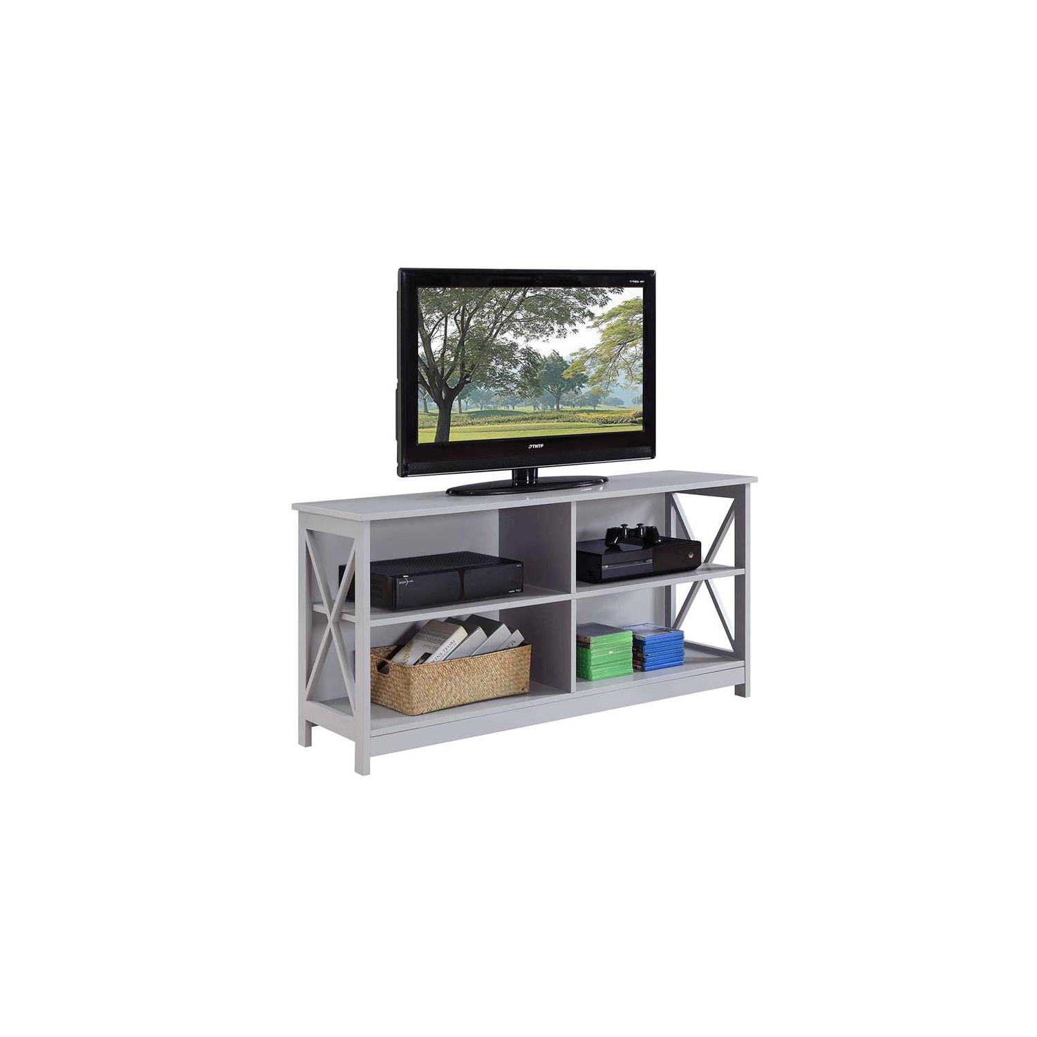 Pemberly Row 50" TV Stand in Gray