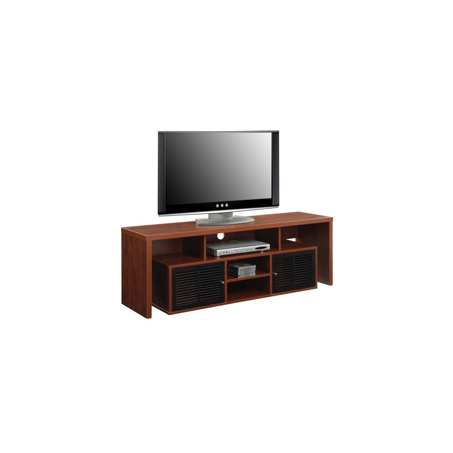 Pemberly Row 62" TV Stand in Cherry