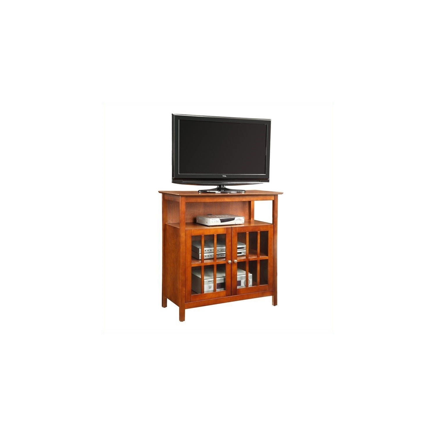 Pemberly Row 32" TV Stand in Cherry