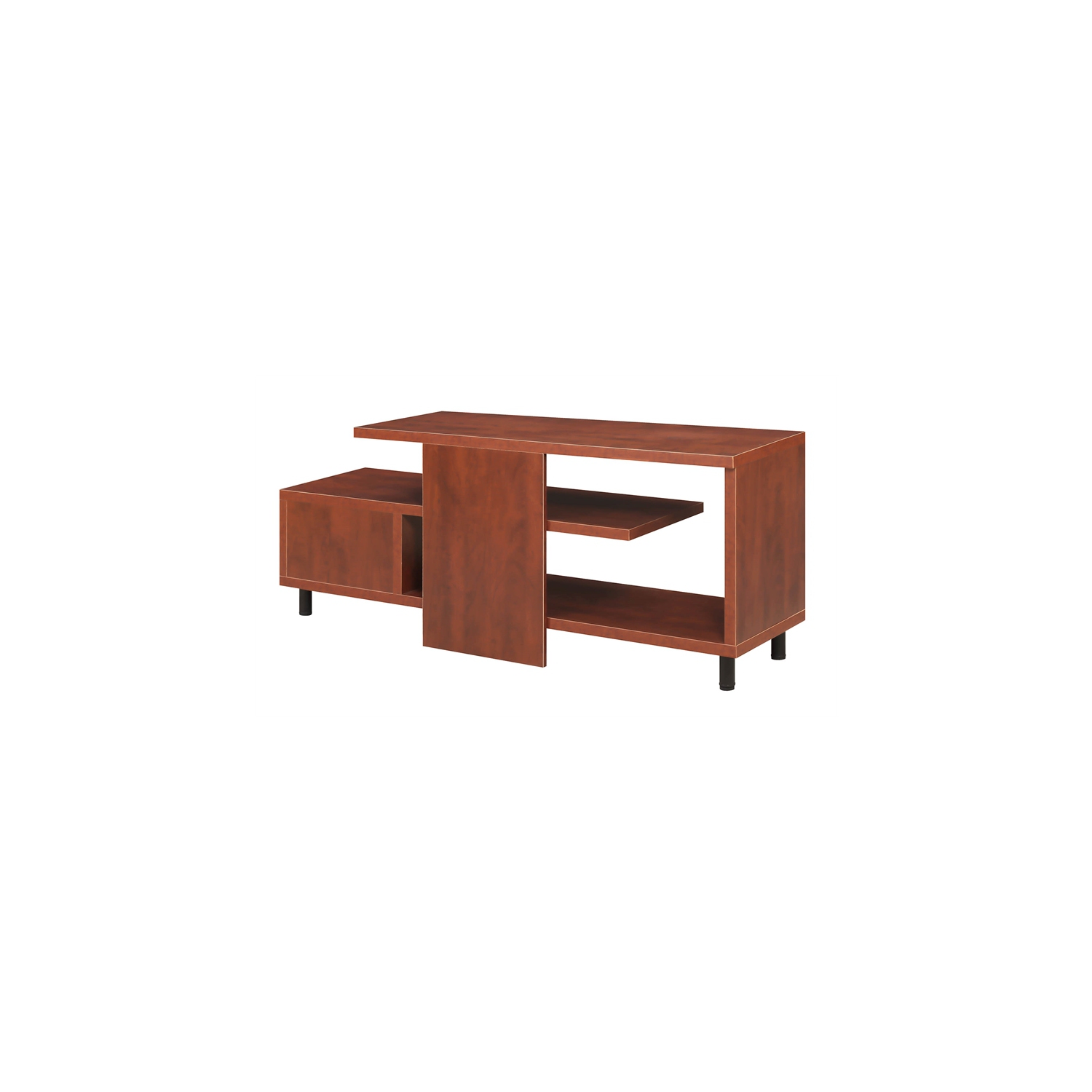 Convenience Concepts Seal II 60" TV Stand in Cherry Wood Finish