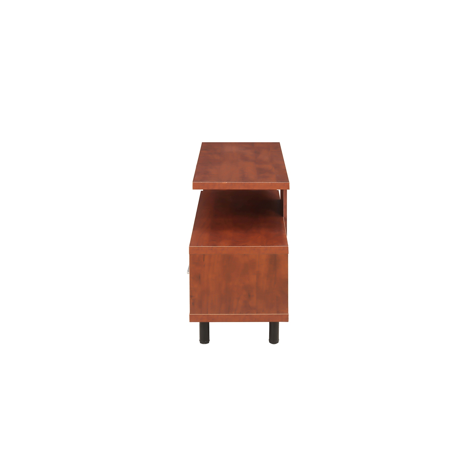 Convenience Concepts Seal II 60" TV Stand in Cherry Wood Finish