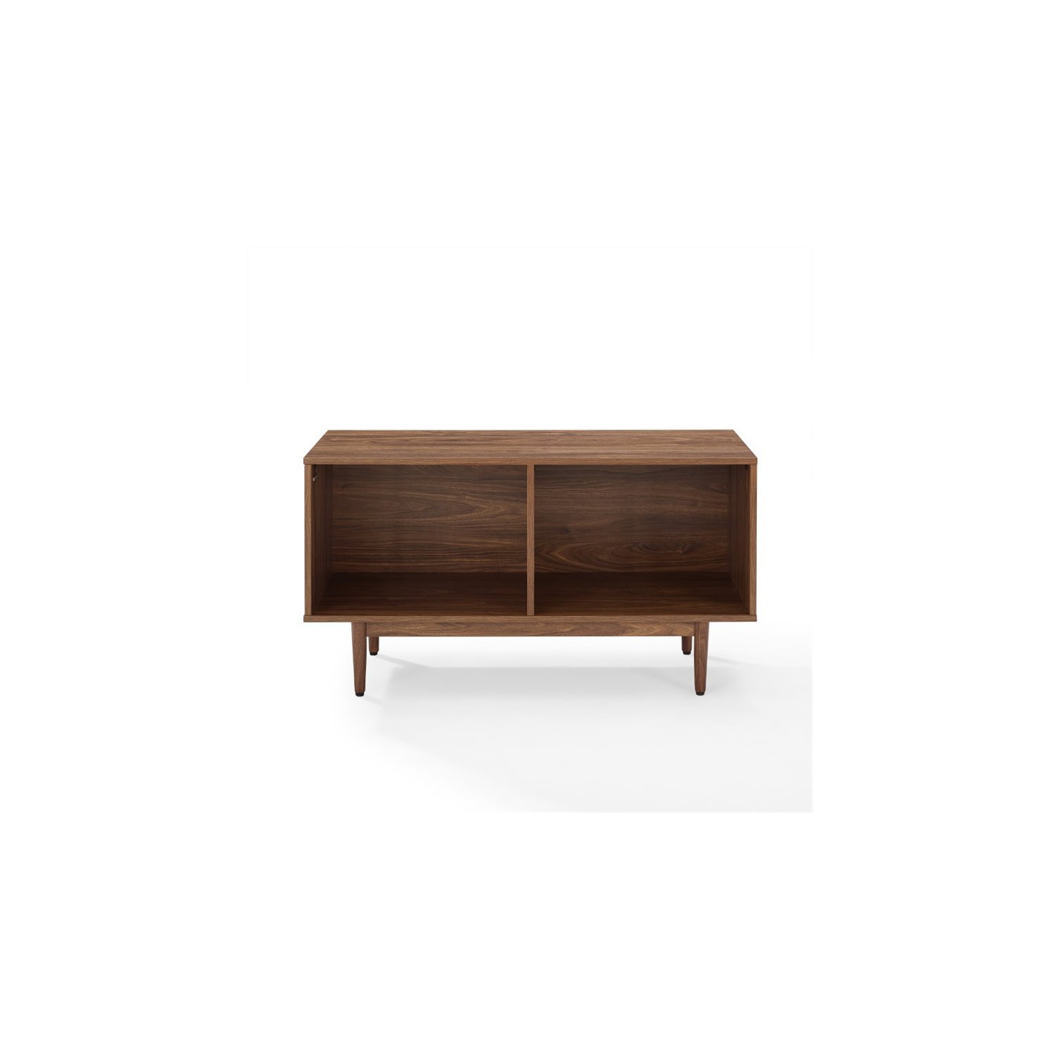 Pemberly Row 40" Low Profile TV Stand in Walnut