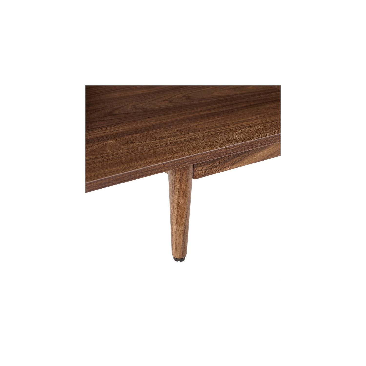 Pemberly Row 40" Low Profile TV Stand in Walnut