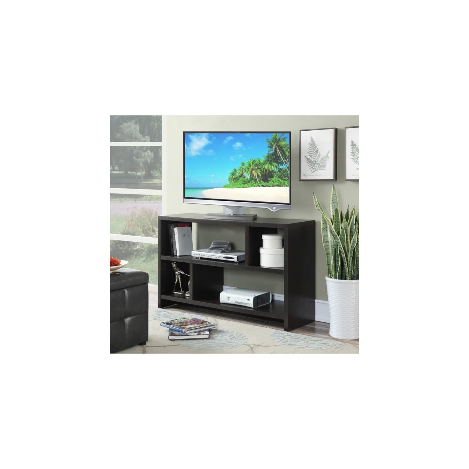 Pemberly Row 43" TV Stand Console in Espresso