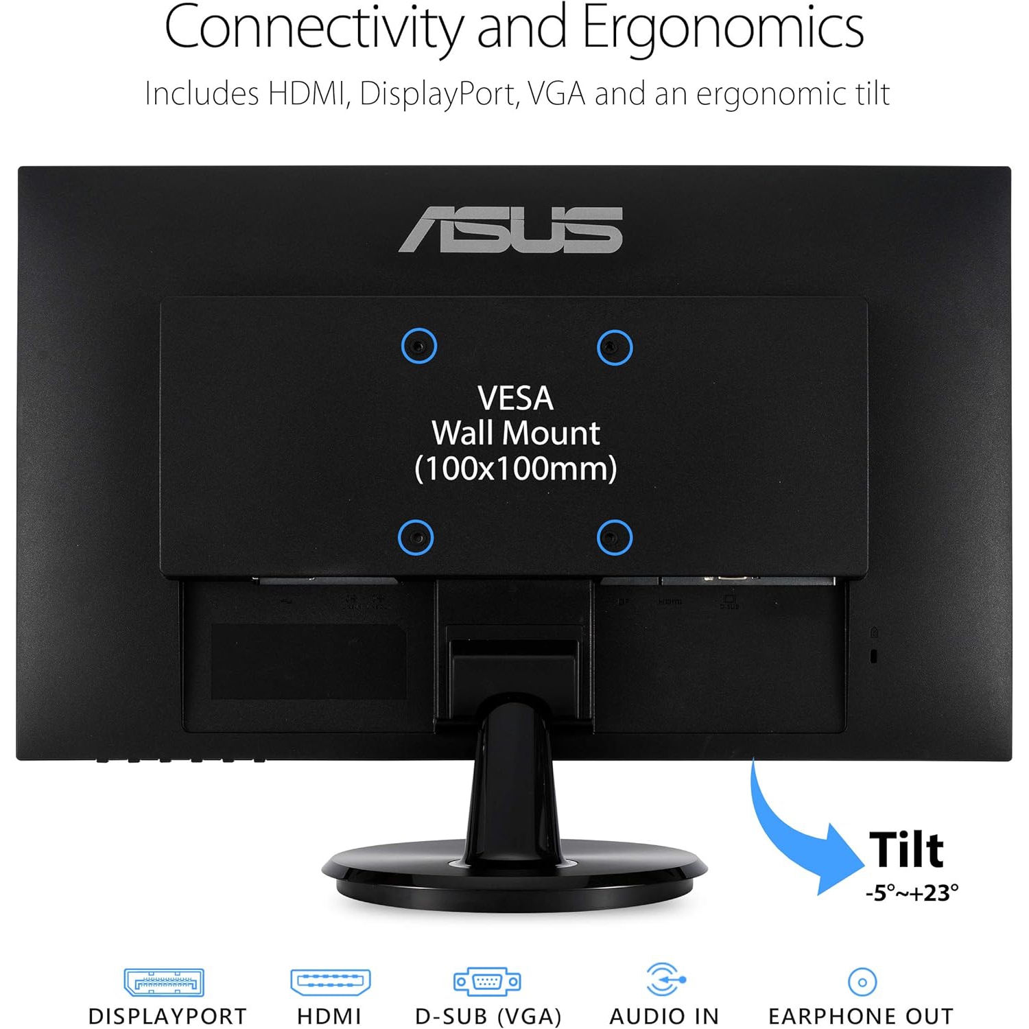 Asus 23.8" 1080p HD 75 Hz GTG IPS LED Moniter -