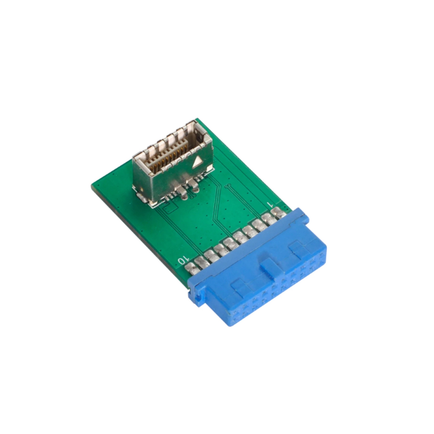 Embase de panneau avant USB-C vers boîtier de connecteur de carte mère USB 3.0 avant USB-C - axGear