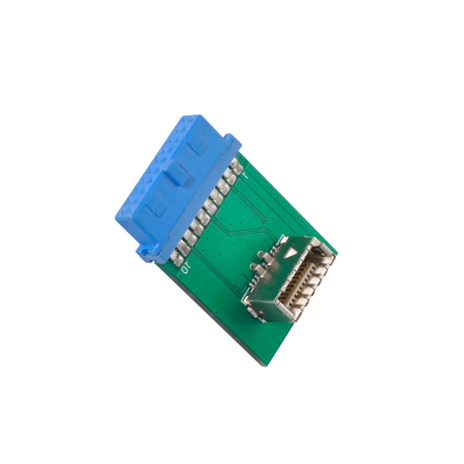 Embase de panneau avant USB-C vers boîtier de connecteur de carte mère USB 3.0 avant USB-C - axGear