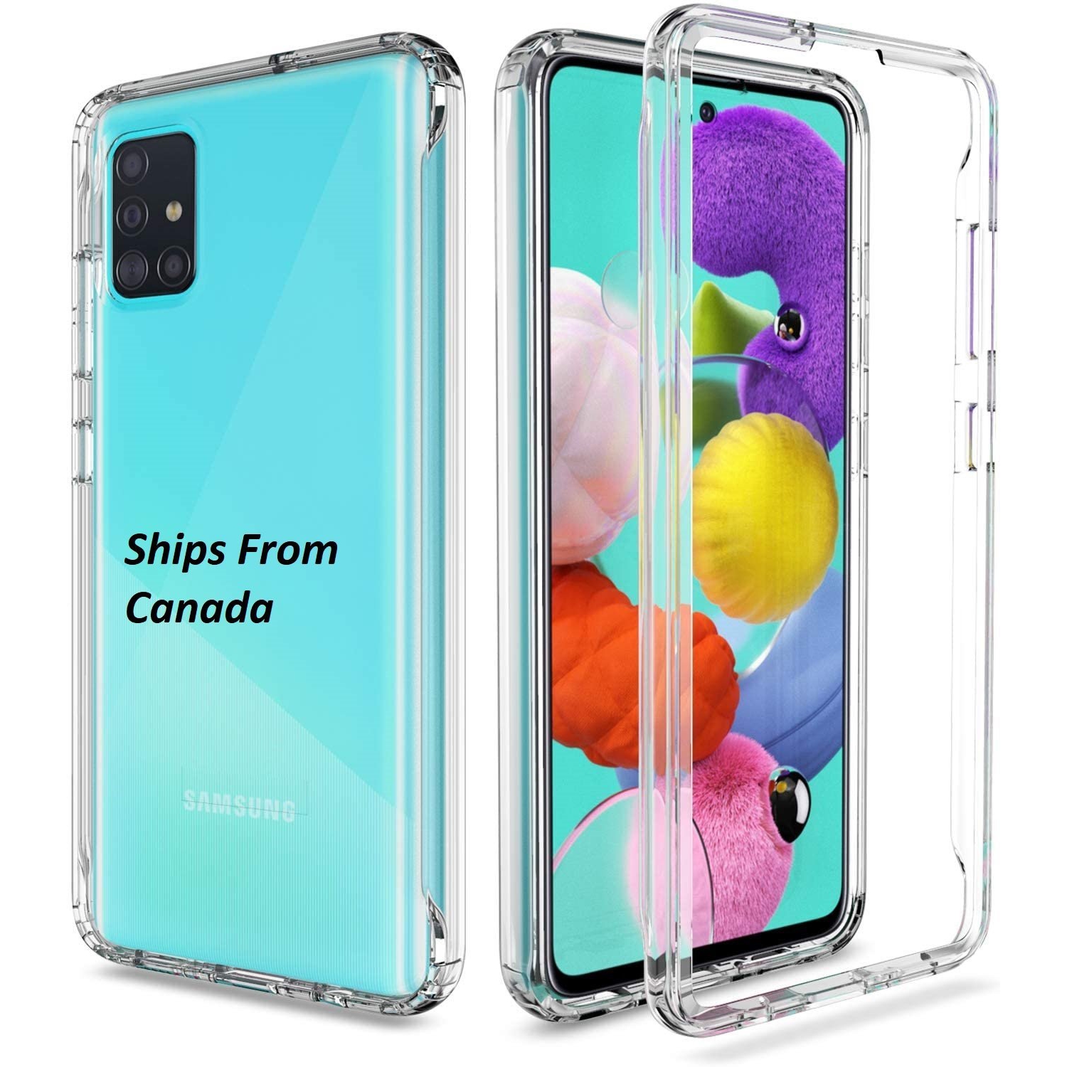 Samsung Galaxy A20S Clear TPU Case