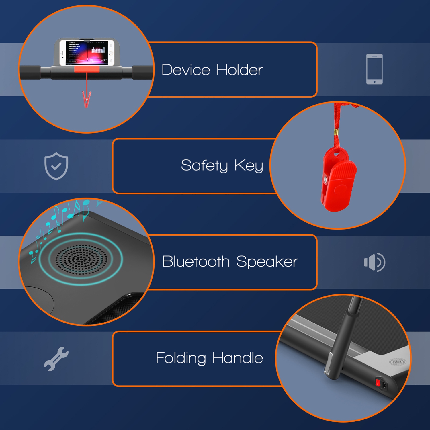 SuperFit 2.25HP 2 in 1 Foldable Under Desk Treadmill/Walking Pad Remote Control