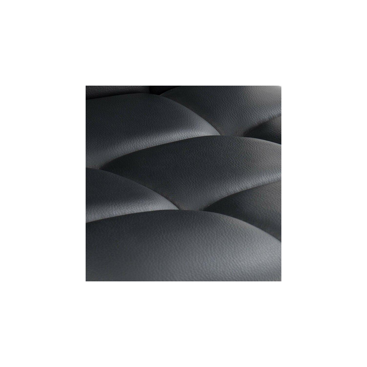 Tabouret de bar à hauteur ajustable à élévation pneumatique d’Infinite Imports - Noir