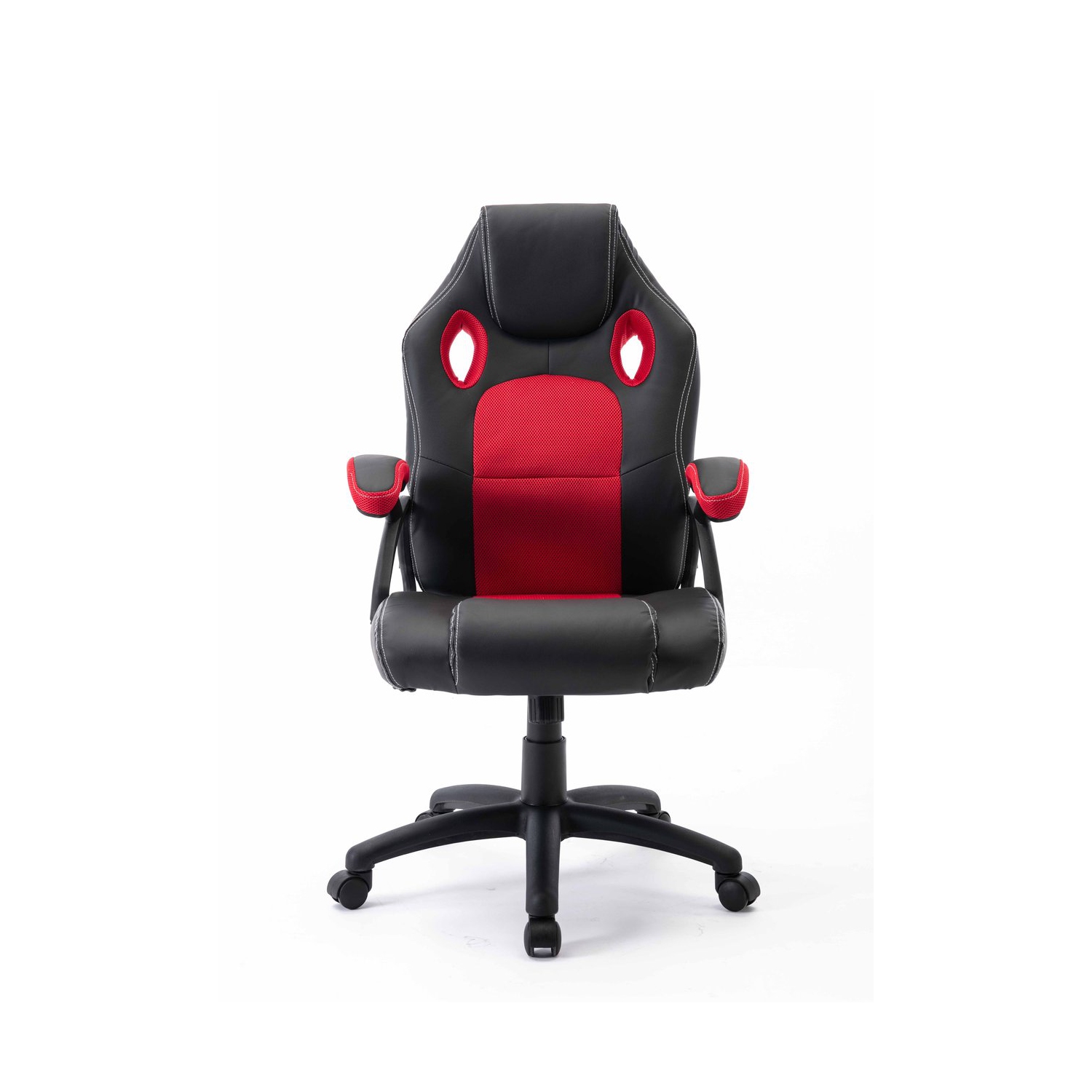 Infinite Imports – Neo Red & Black PC Gaming Race Chair