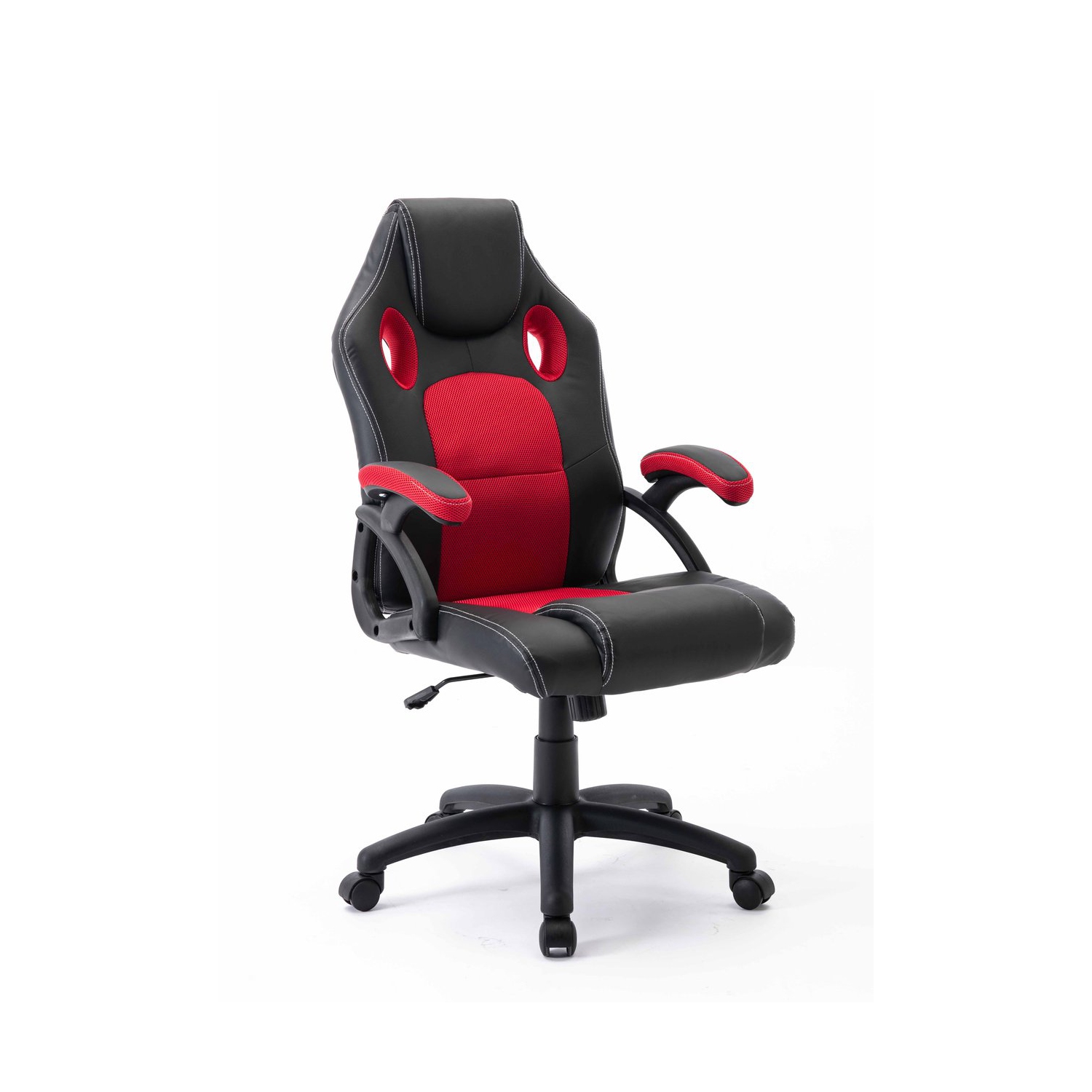 Infinite Imports – Neo Red & Black PC Gaming Race Chair