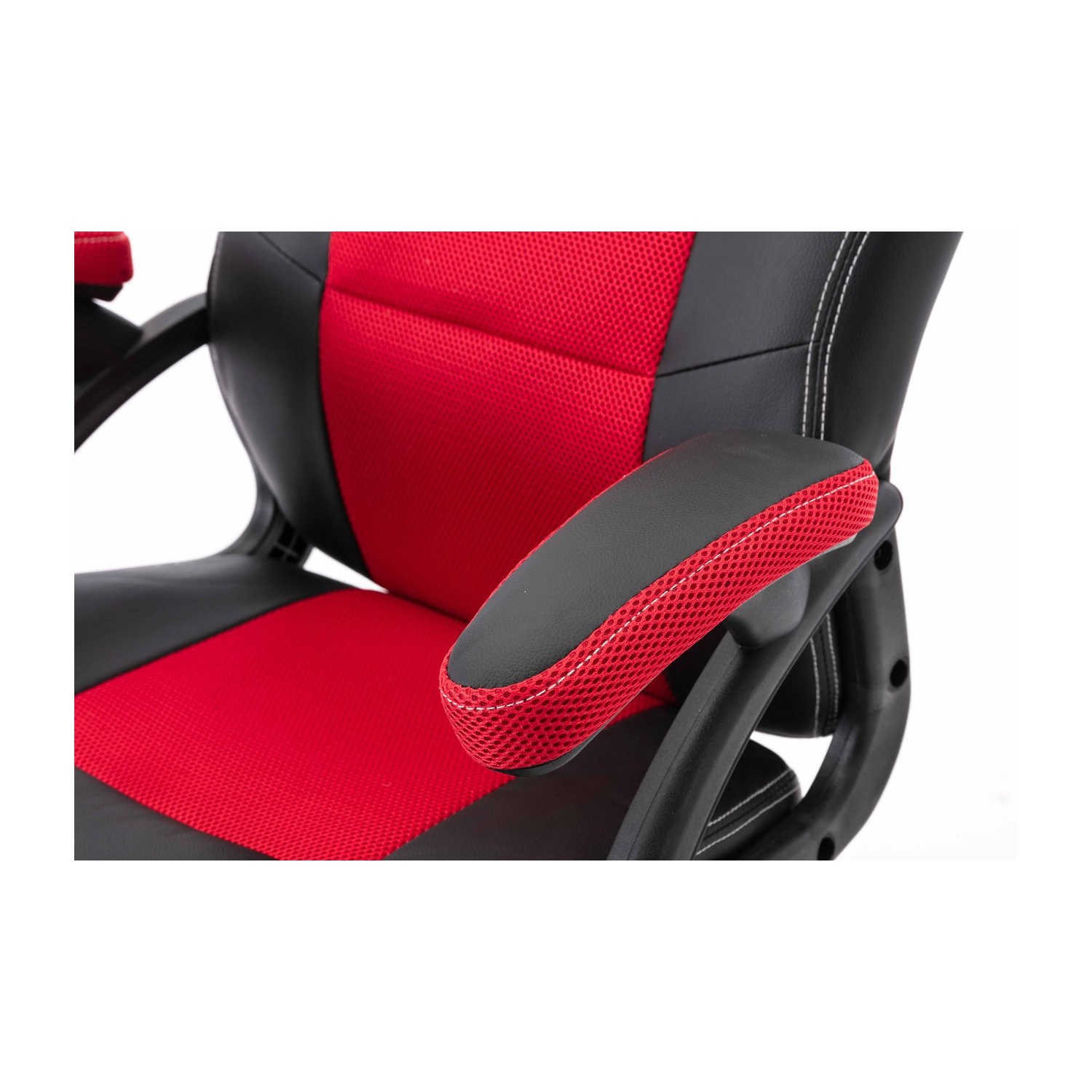 Infinite Imports – Neo Red & Black PC Gaming Race Chair