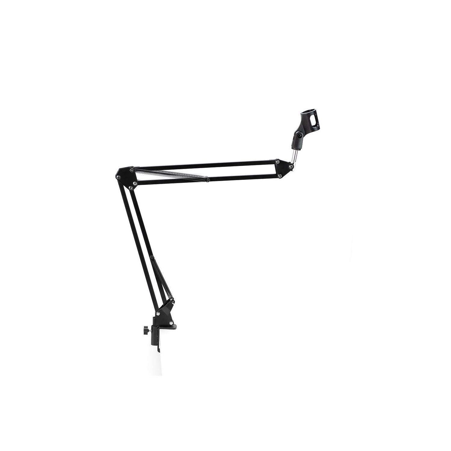 Mic Microphone Suspension Boom Scissor Arm Stand Holder pour Studio Broadcast